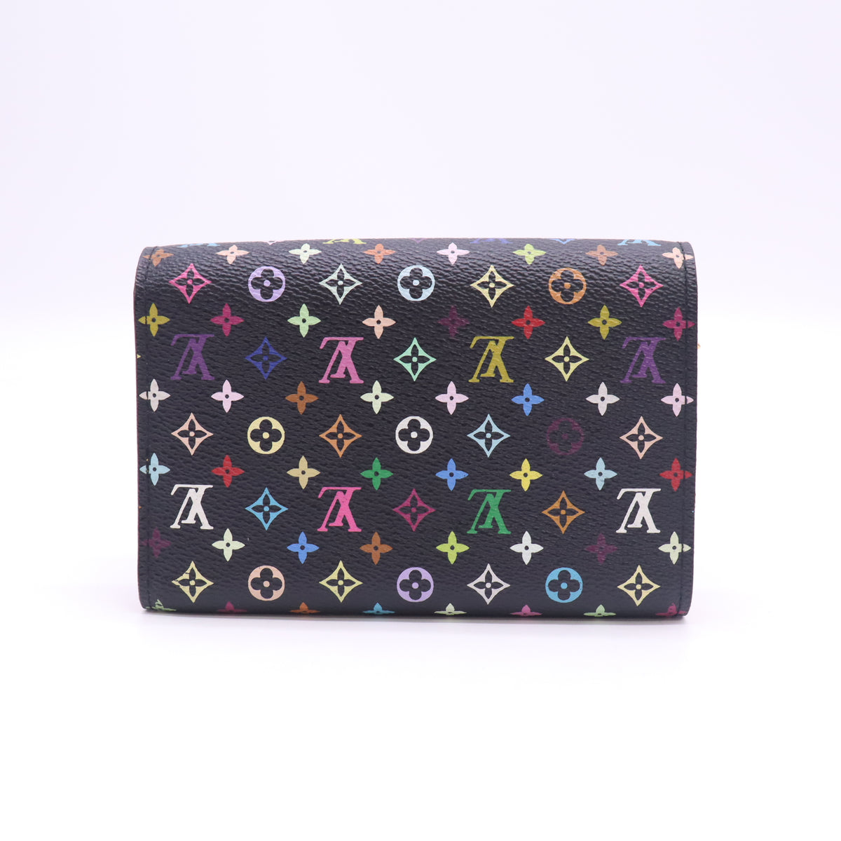 Louis Vuitton Monogram Multicolore Sarah Wallet Twins W23351