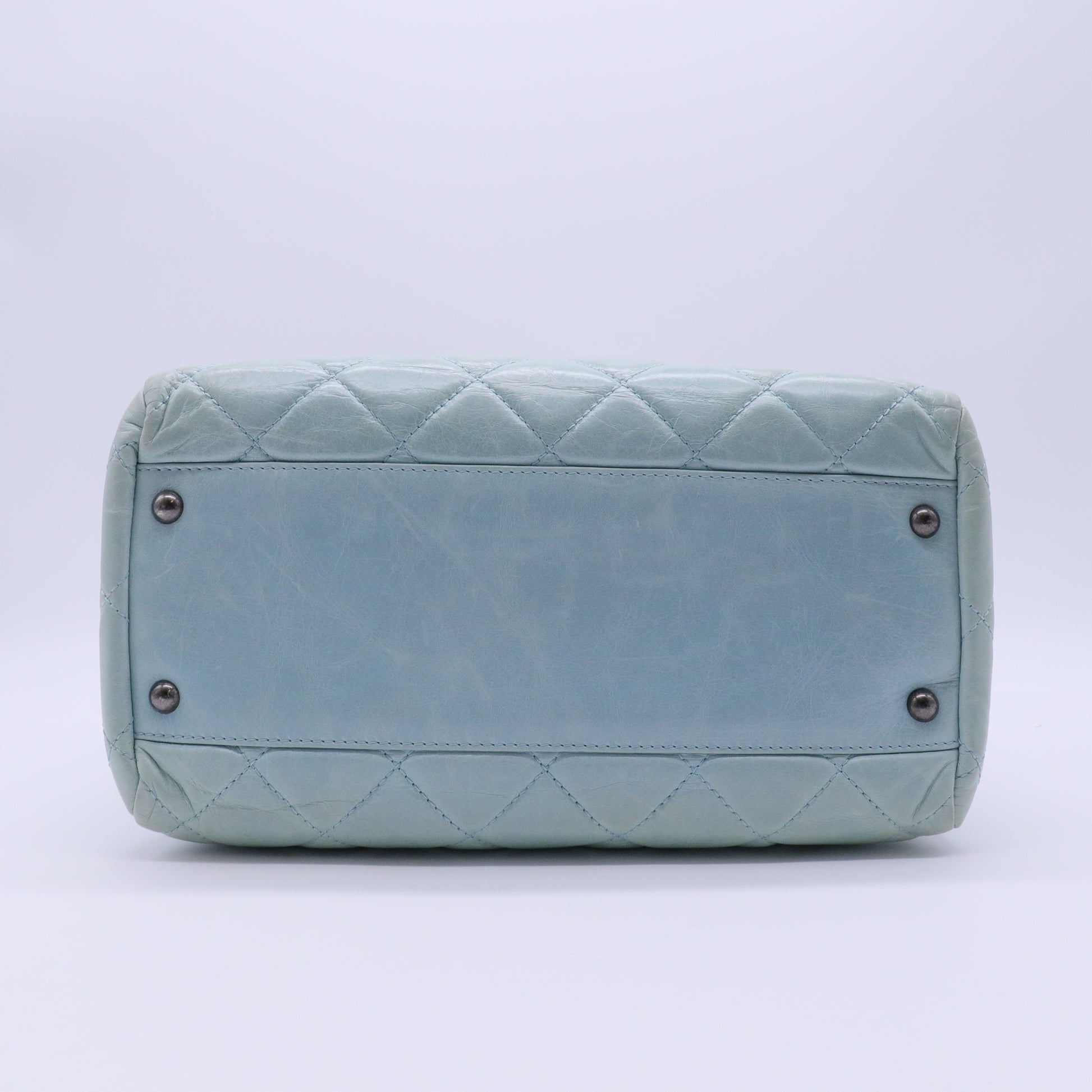 Leather Shoulder Bags Quilted Chain Tote twins