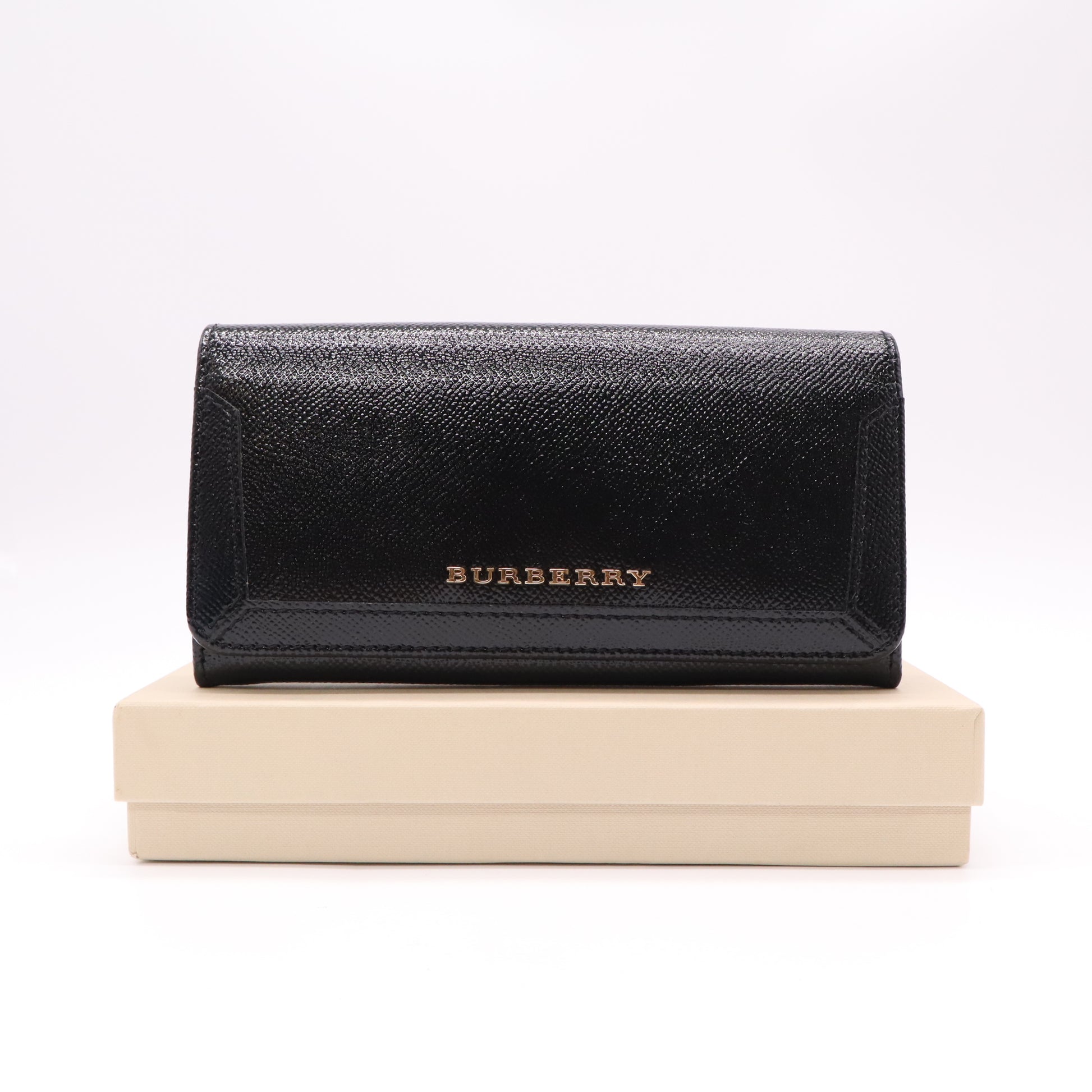 Burberry Grainy Leather Continental Wallet W22264
