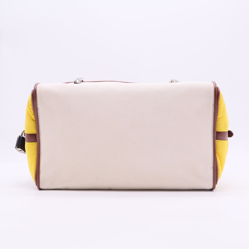 London Canvas Cube Bag