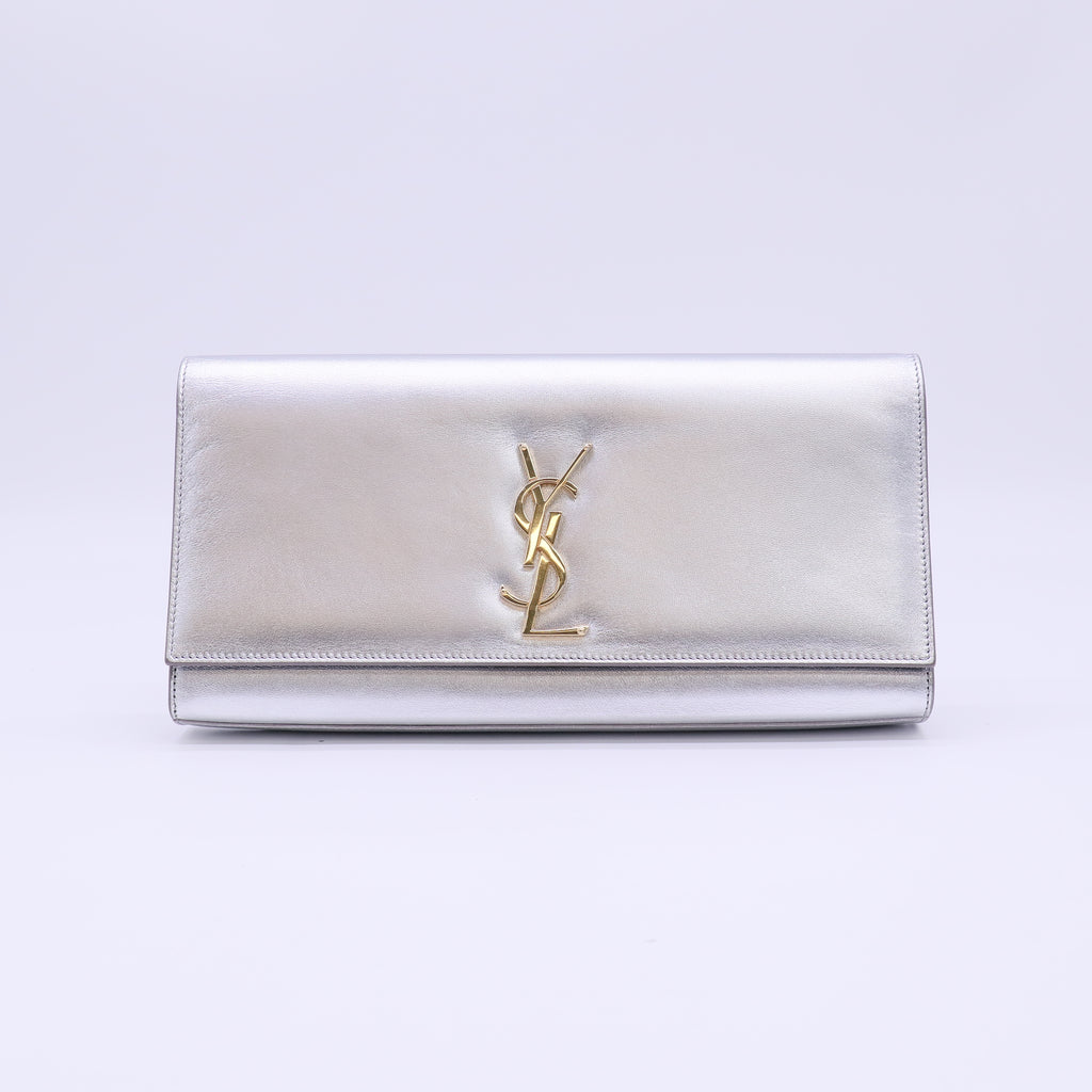 Saint Laurent Monogram Cassandre Flap Pouch Clutch W22030
