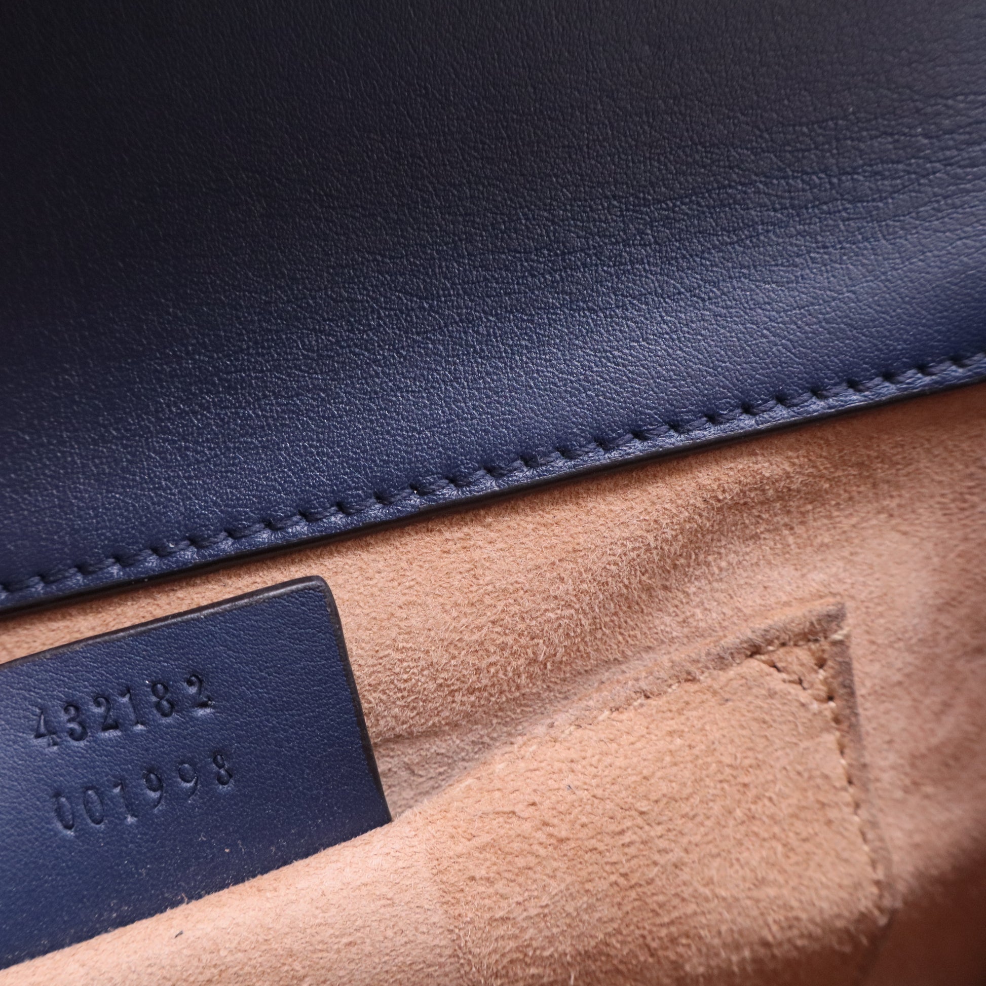 Pearly Padlock Shoulder Bag Studded Leather Small