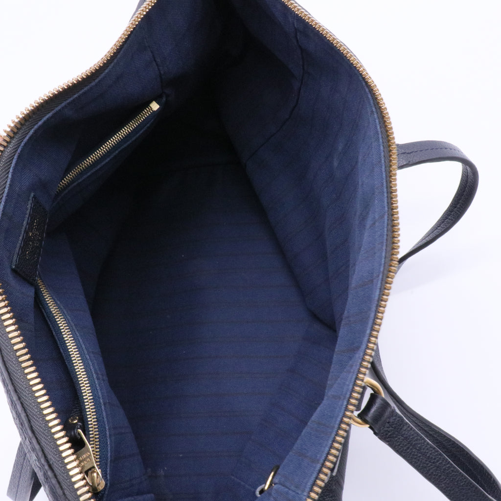 Bleu Infini Monogram Empreinte Leather Lumineuse PM Bag