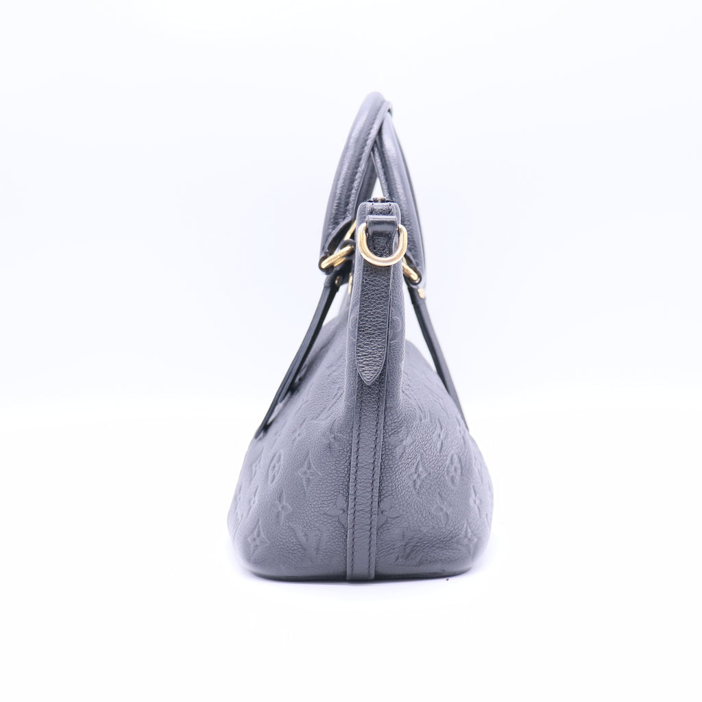 Louis Vuitton Black Monogram Empreinte Mazarine MM Bag (Cruise 2016 Collection) Twins LDJ3790
