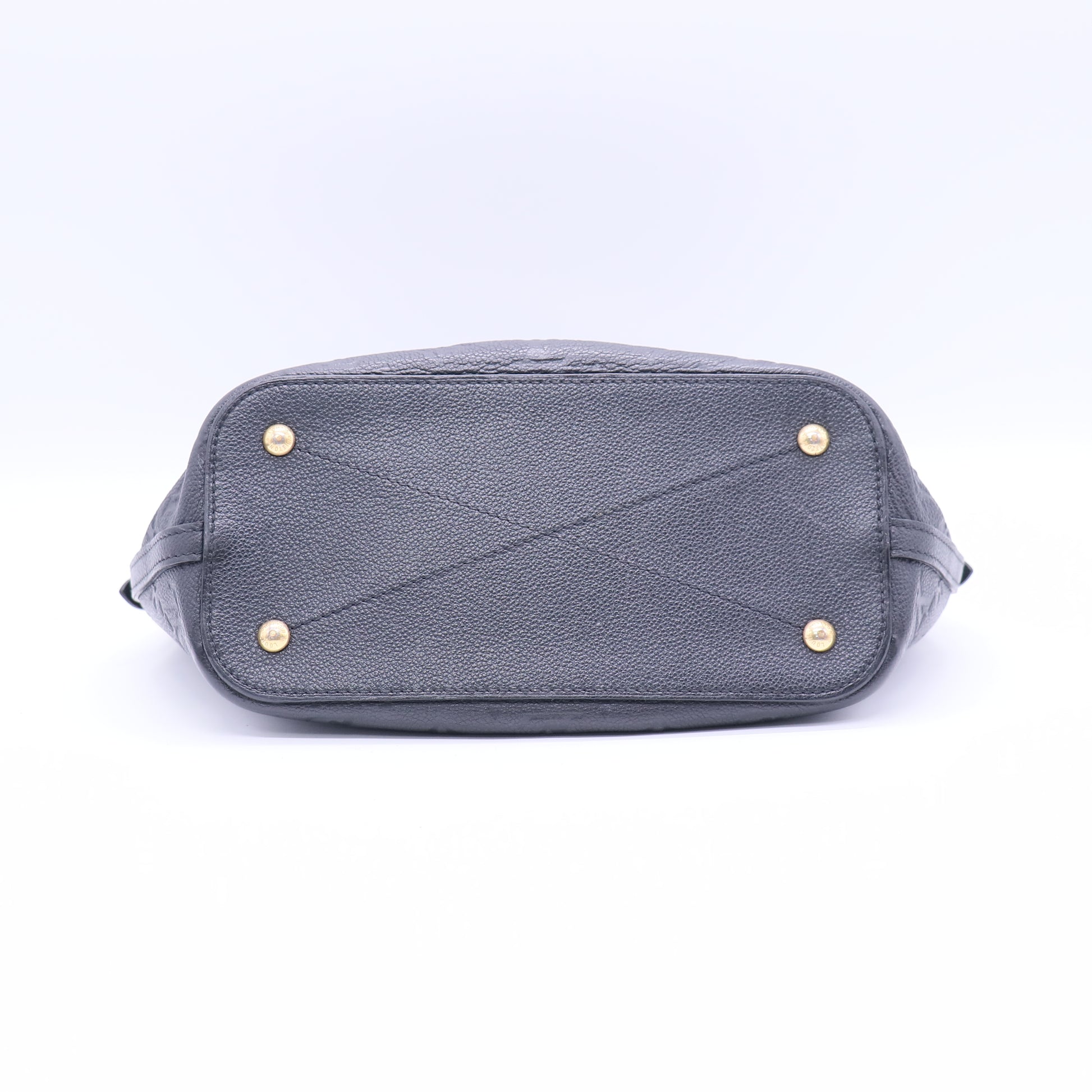 Louis Vuitton Black Monogram Empreinte Mazarine MM Bag (Cruise 2016 Collection) Twins LDJ3790