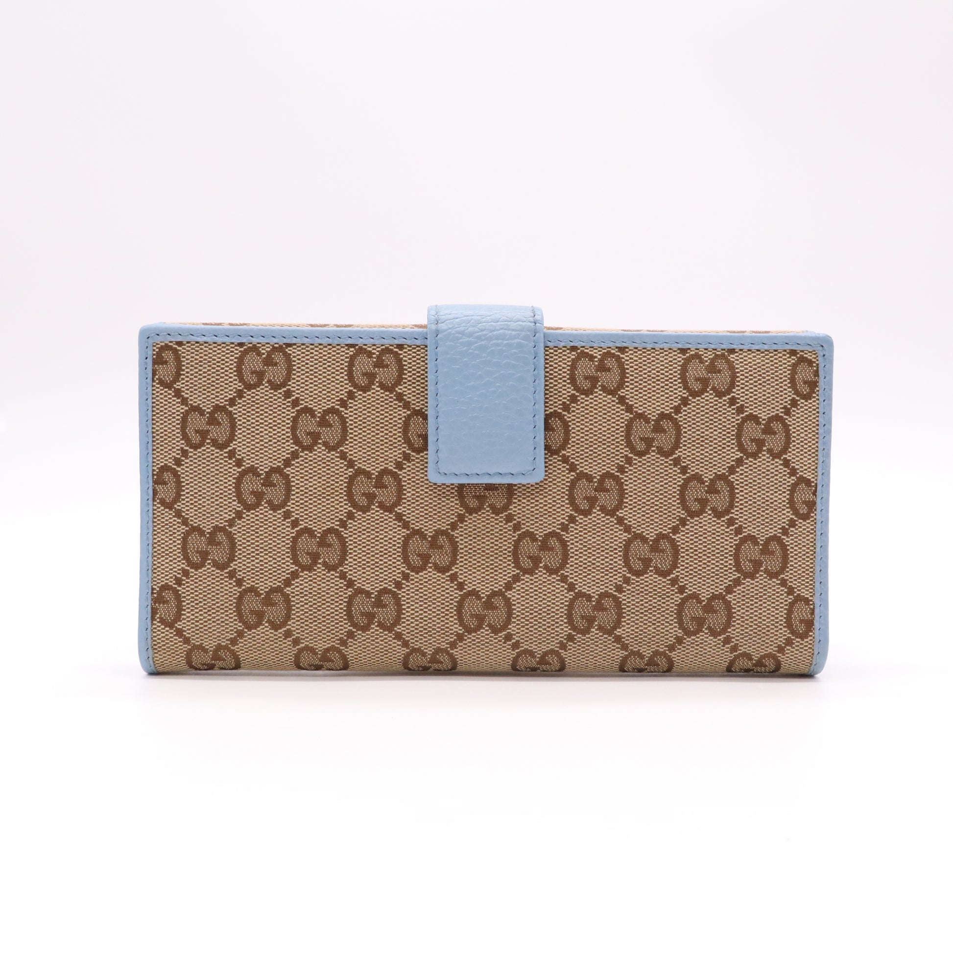 Gucci GG Canvas Continental Flap Wallet W22174
