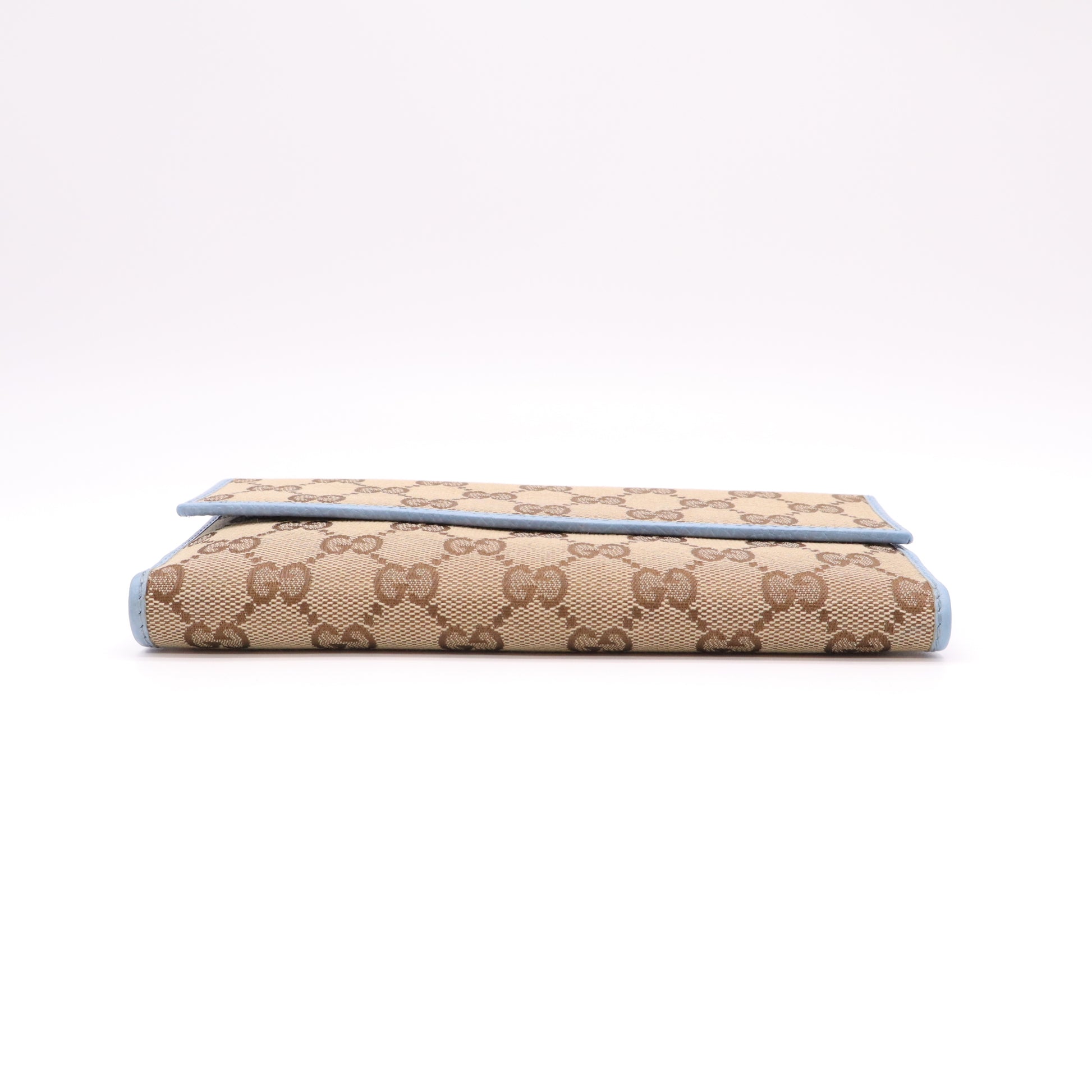 Gucci GG Canvas Continental Flap Wallet W22174