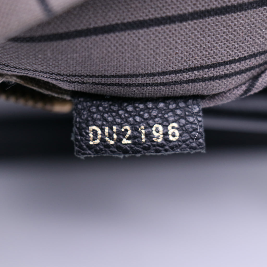 Louis Vuitton Black Monogram Empreinte Mazarine MM Bag (Cruise 2016 Collection) Twins LDJ3790