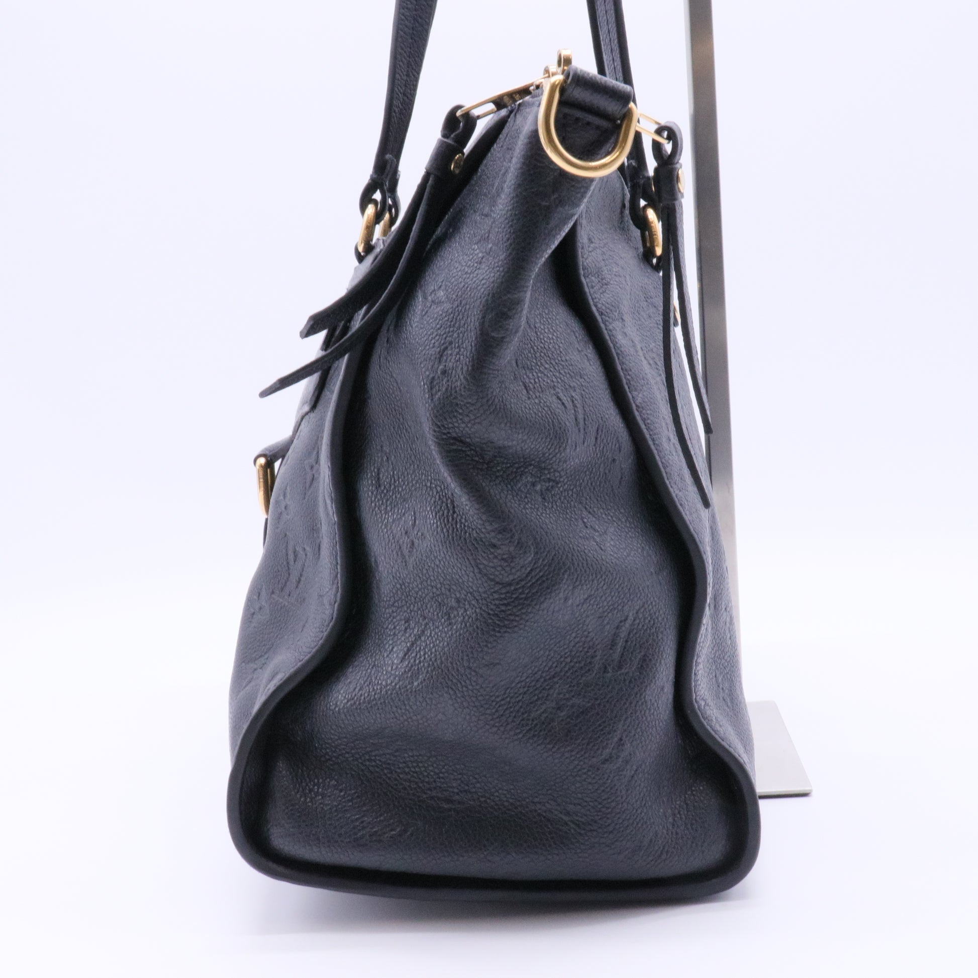 Bleu Infini Monogram Empreinte Leather Lumineuse PM Bag