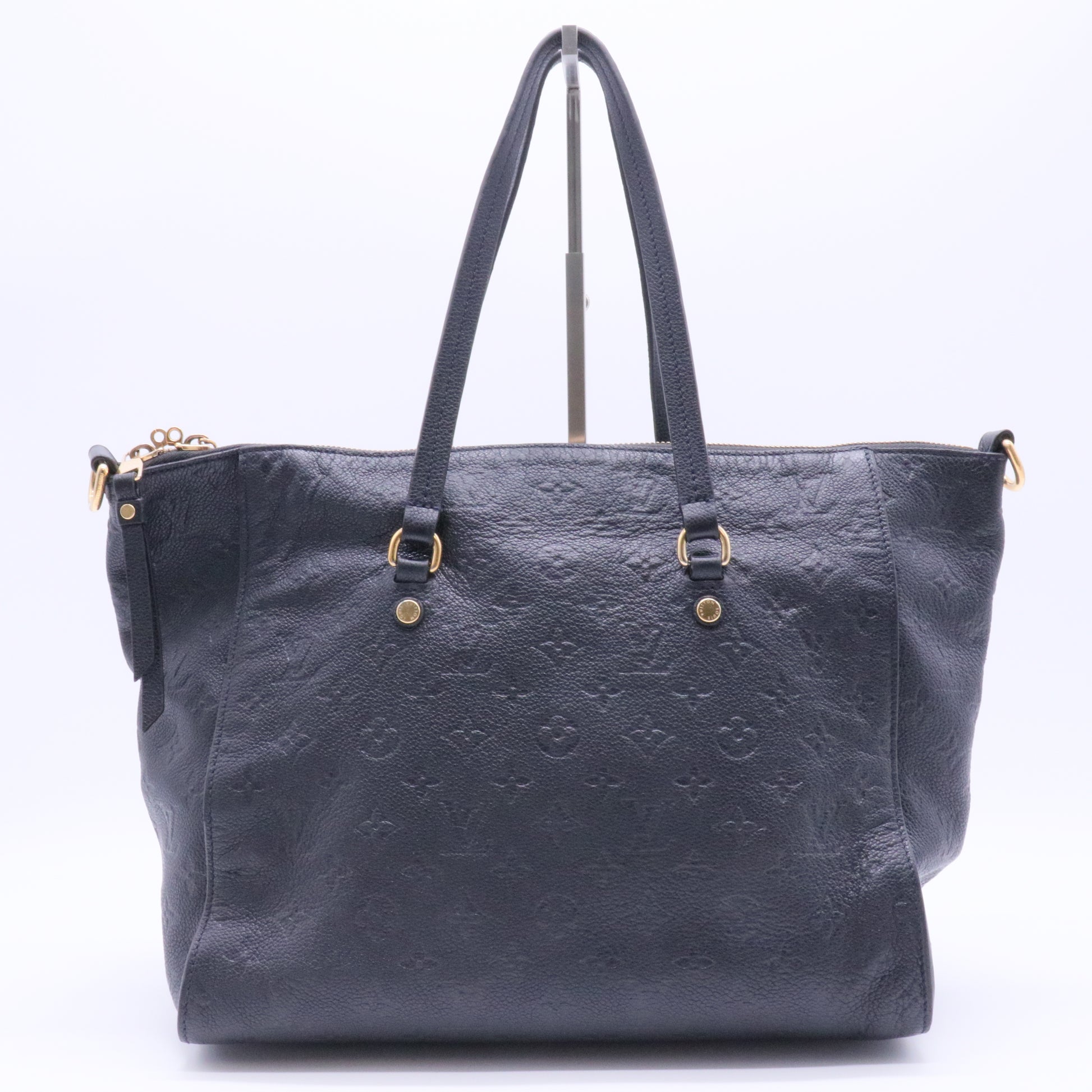 Bleu Infini Monogram Empreinte Leather Lumineuse PM Bag