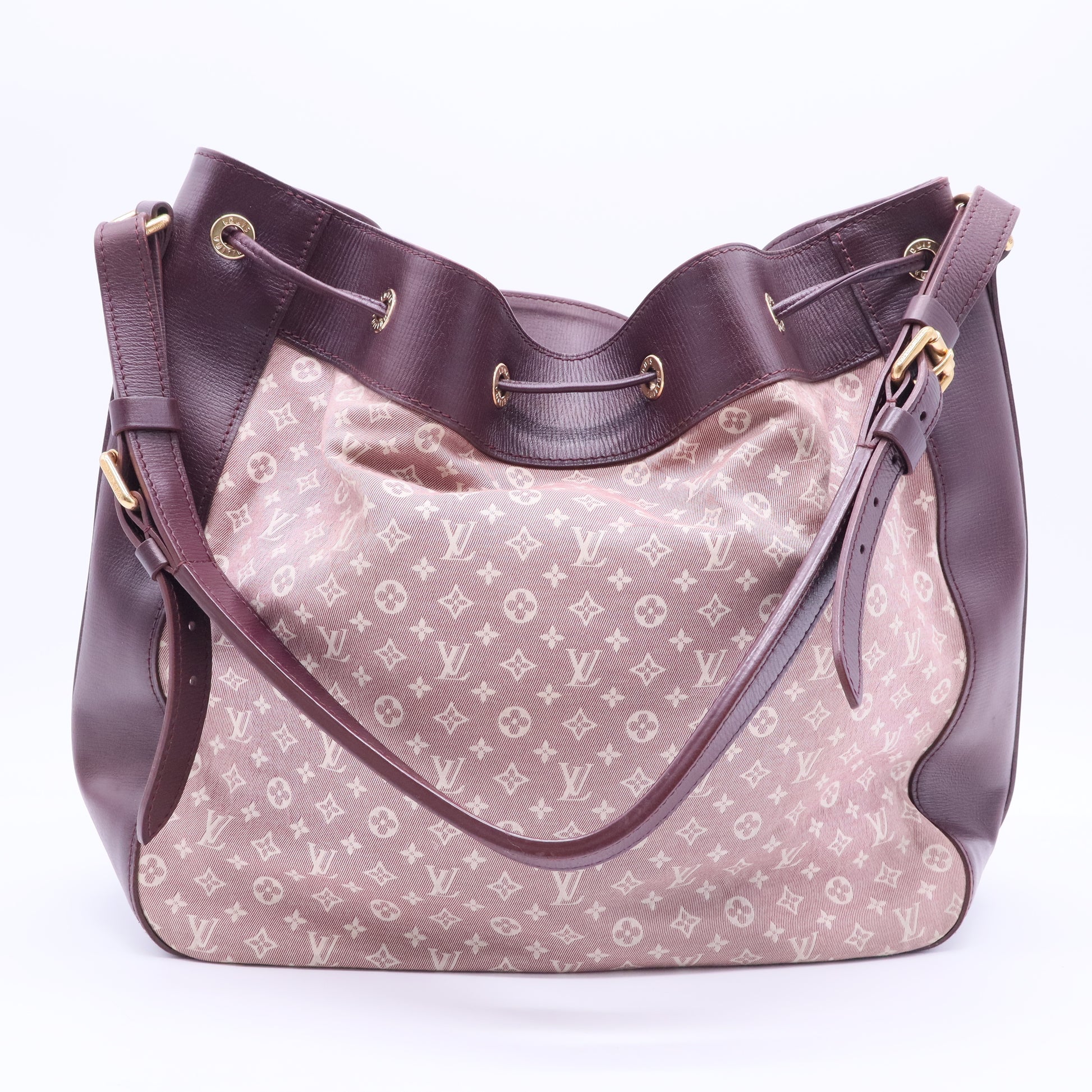 Noe Handbag Monogram Idylle PM Twins