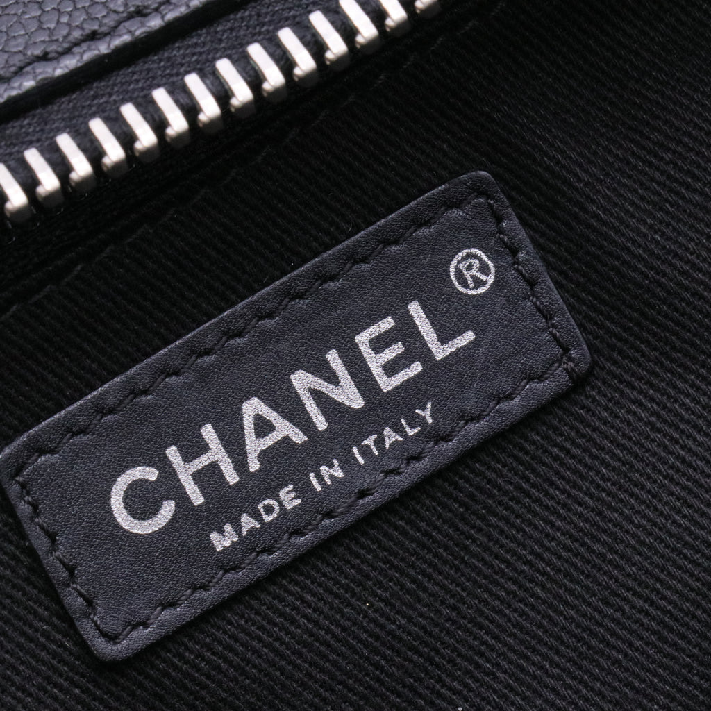 Black Sports Line Nylon Duffle Bag