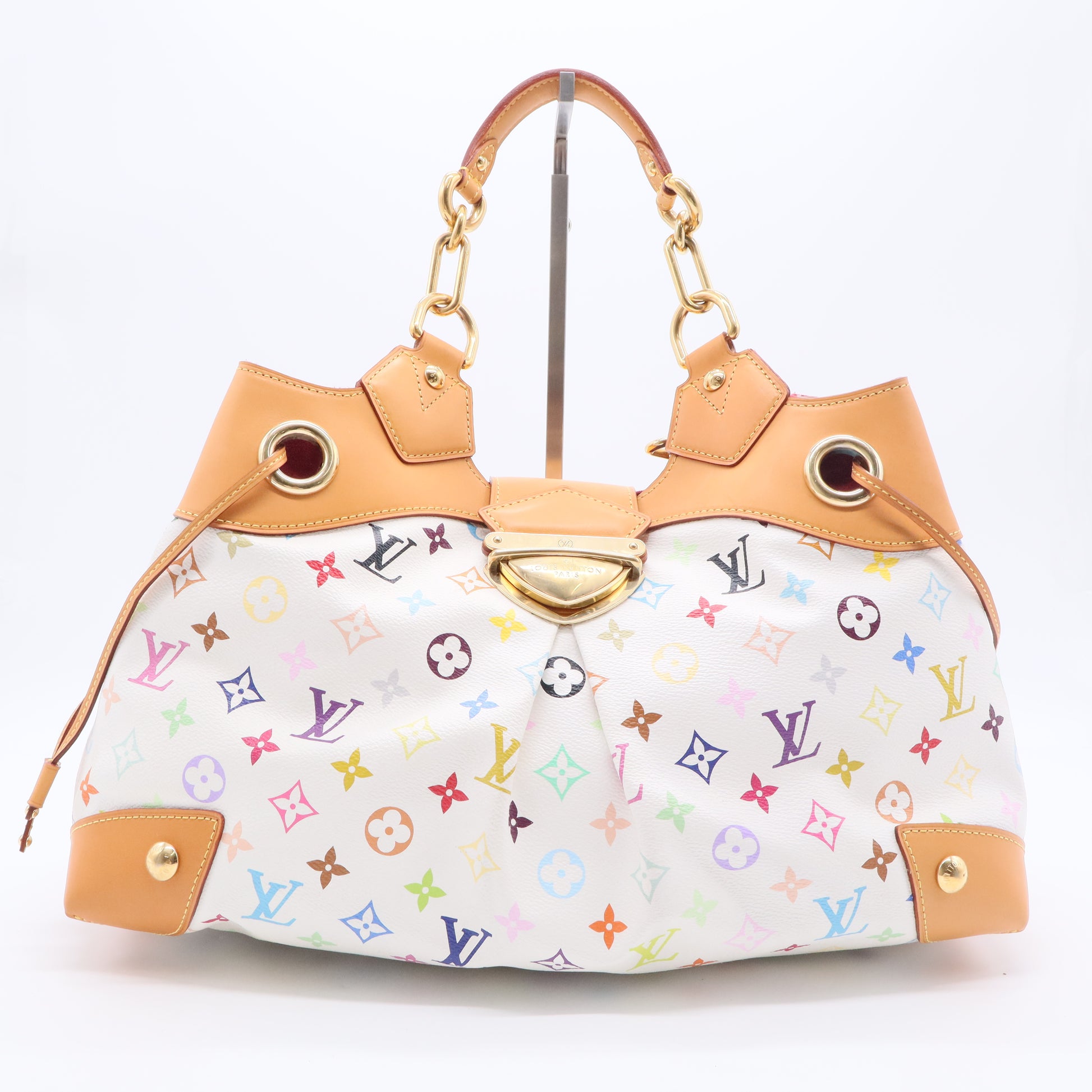 Monogram Multicolor Ursula White twins