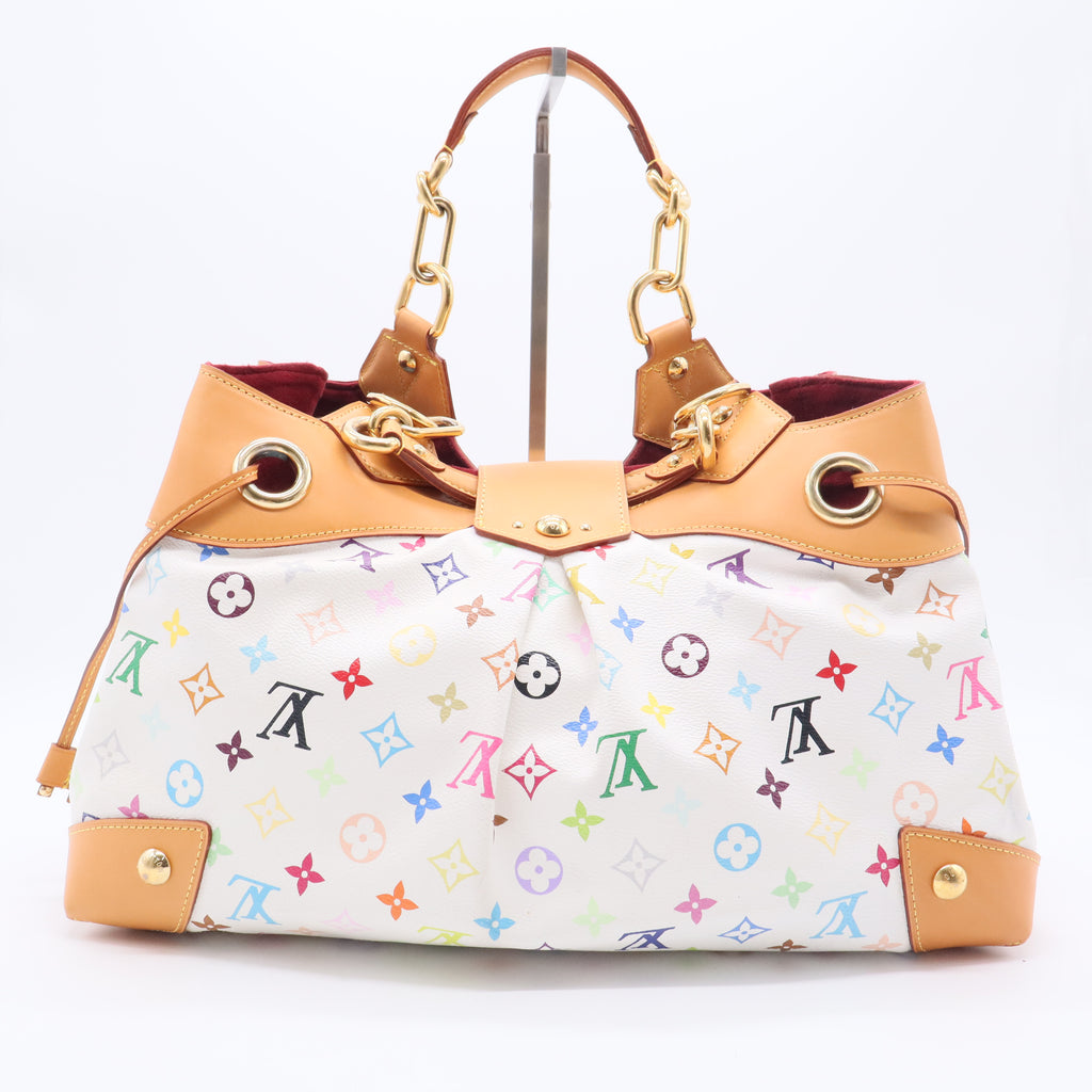 Monogram Multicolor Ursula White twins