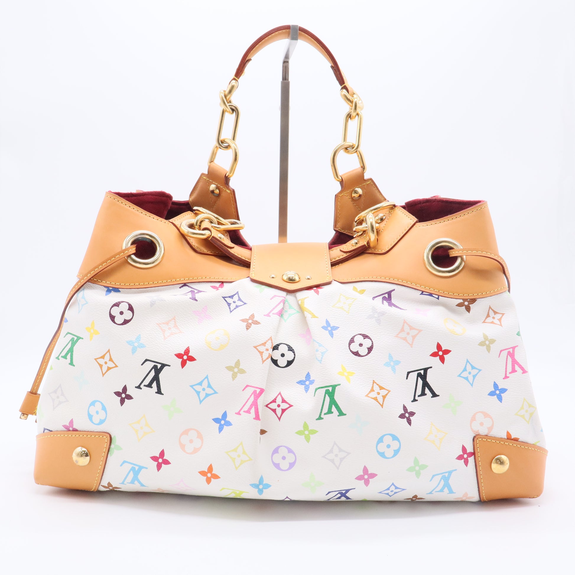 Monogram Multicolor Ursula White twins