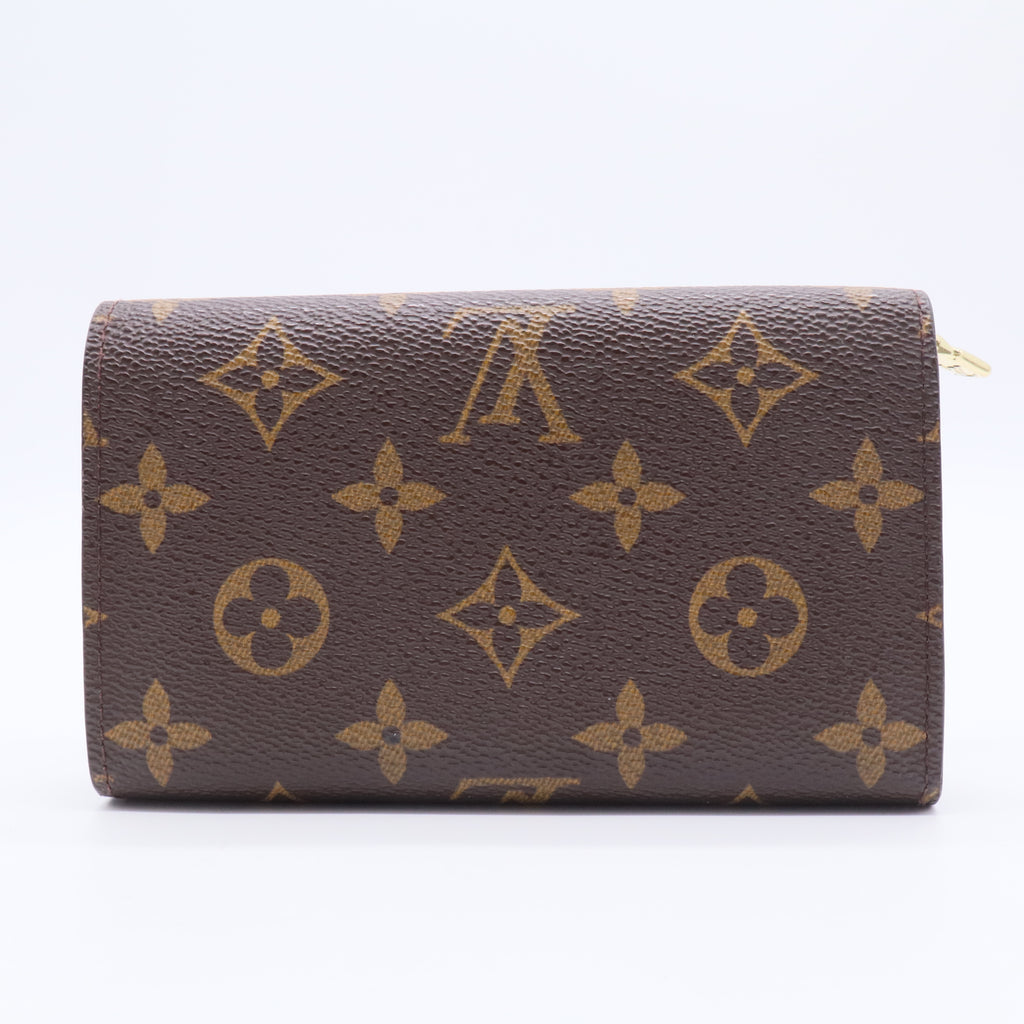 Monogram Canvas Porte-Monnaie Tresor Wallet twins