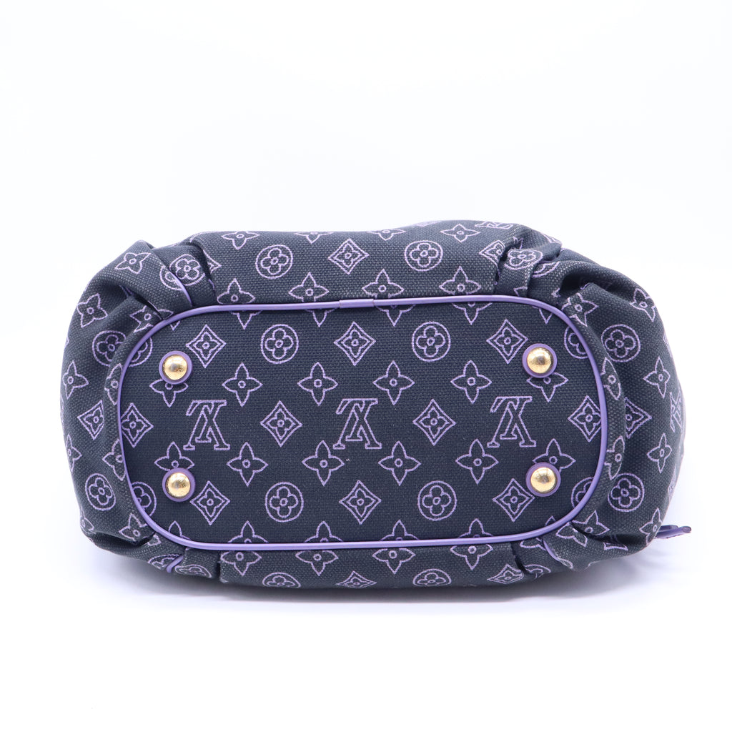 Limited Edition Navy Canvas Cabas Ipanema GM Bag B20769