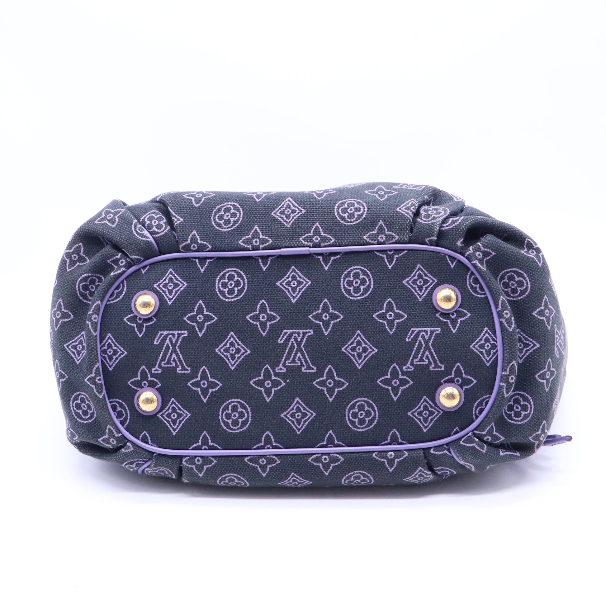Limited Edition Navy Canvas Cabas Ipanema GM Bag B20769