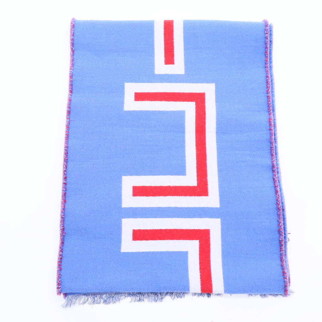 Wool Printed Scarf LD-W20020