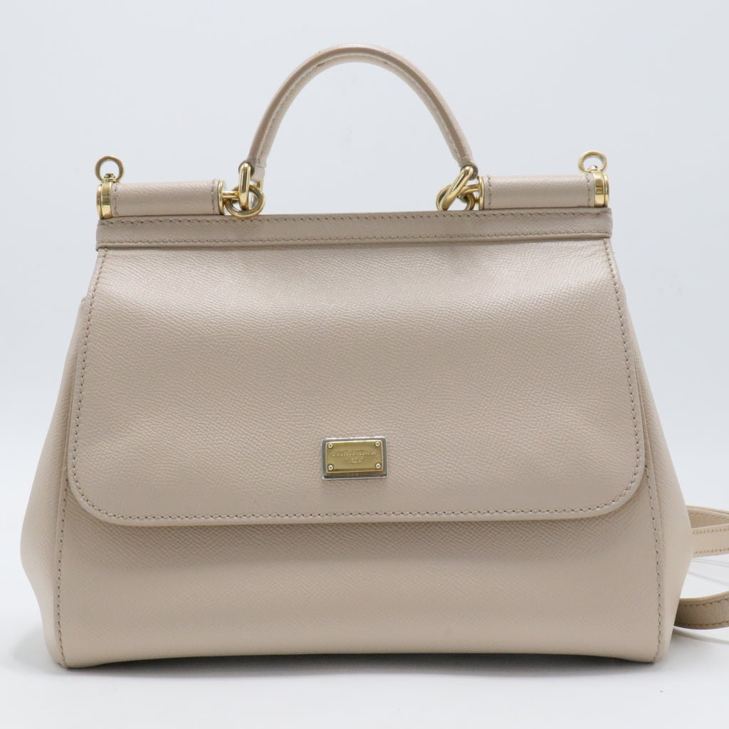 Sicily Medium leather shoulder bag