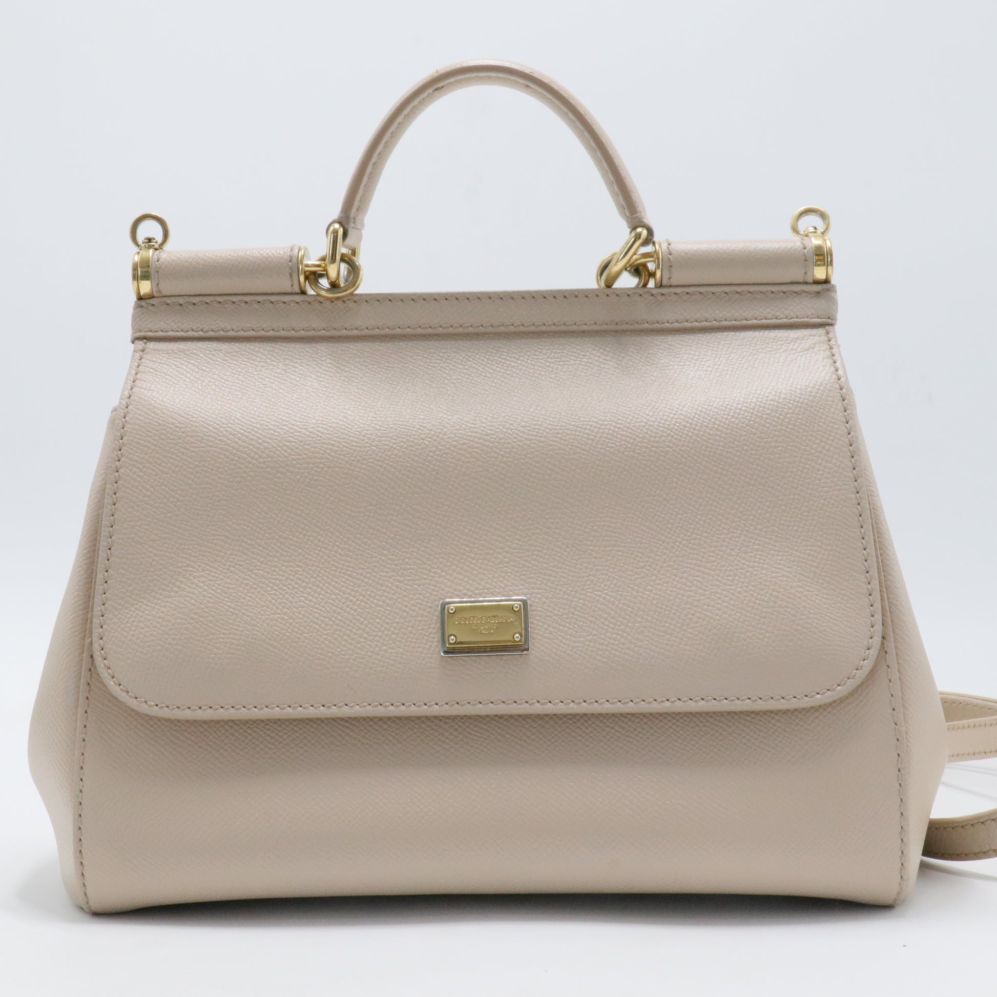 Sicily Medium leather shoulder bag