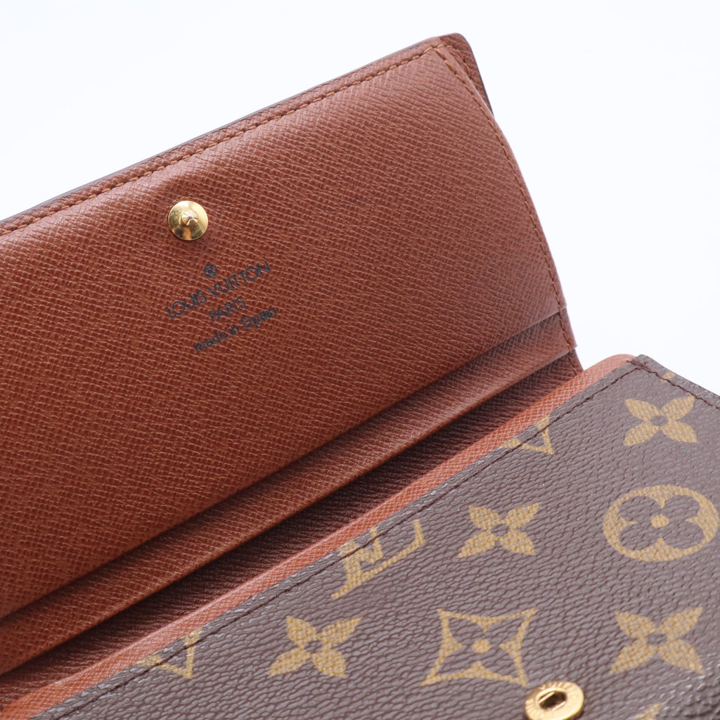 Monogram Canvas Porte-Monnaie Tresor Wallet twins