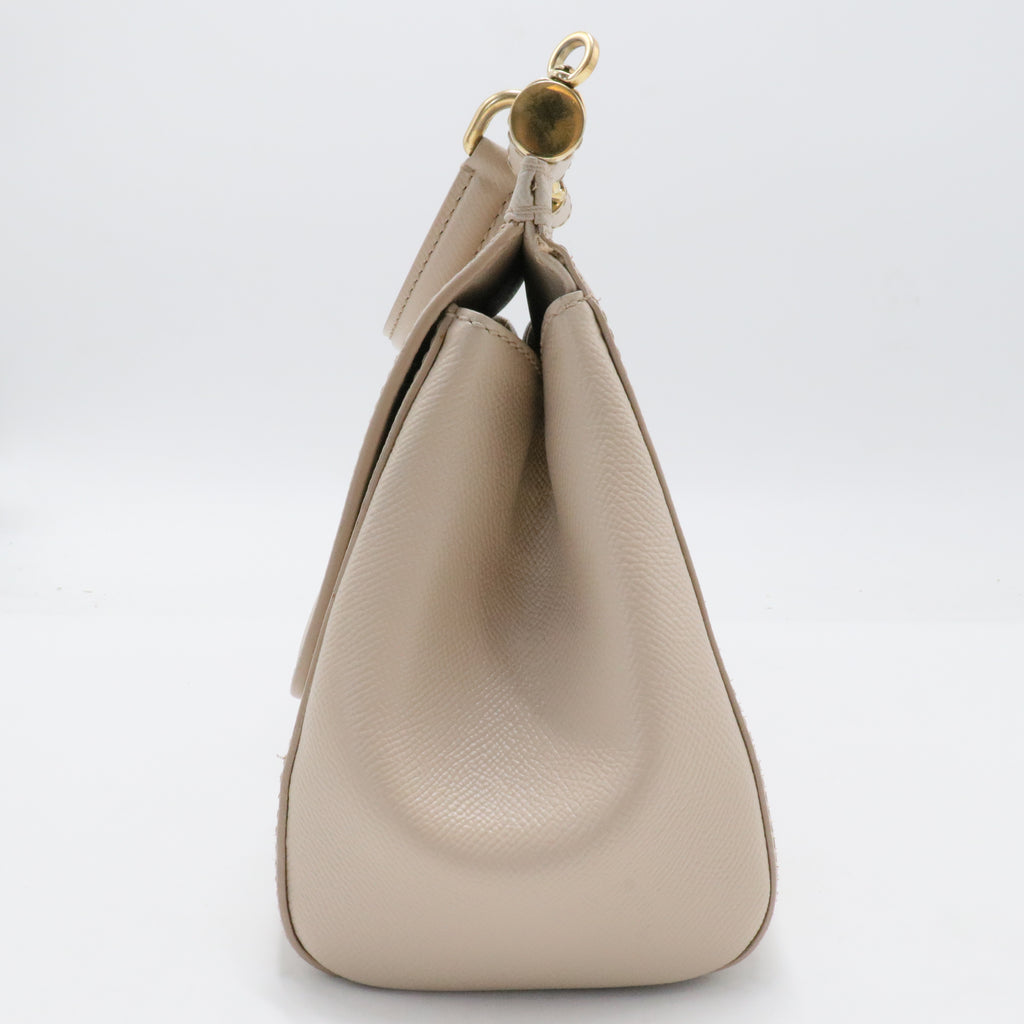 Sicily Medium leather shoulder bag