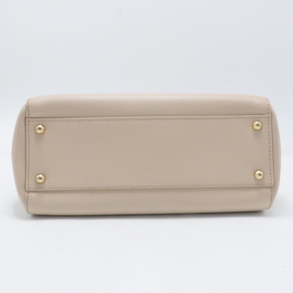 Sicily Medium leather shoulder bag