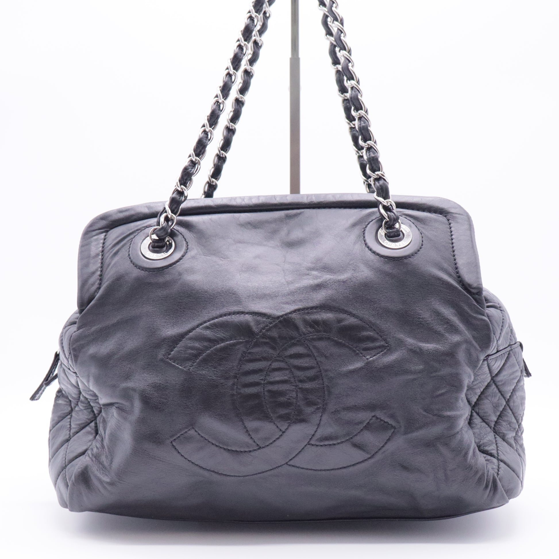 Paris-New York Frame Shoulder Bag