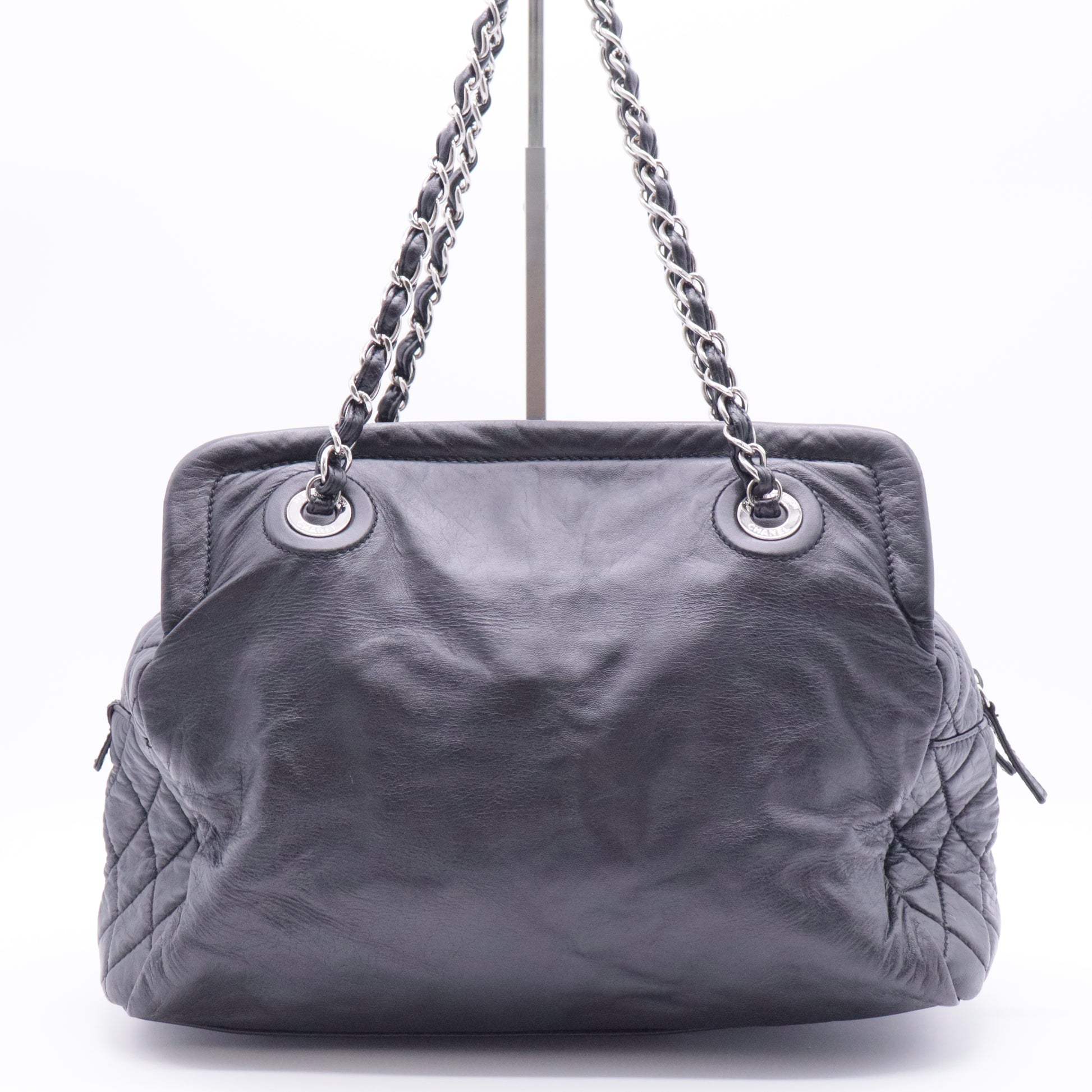 Paris-New York Frame Shoulder Bag