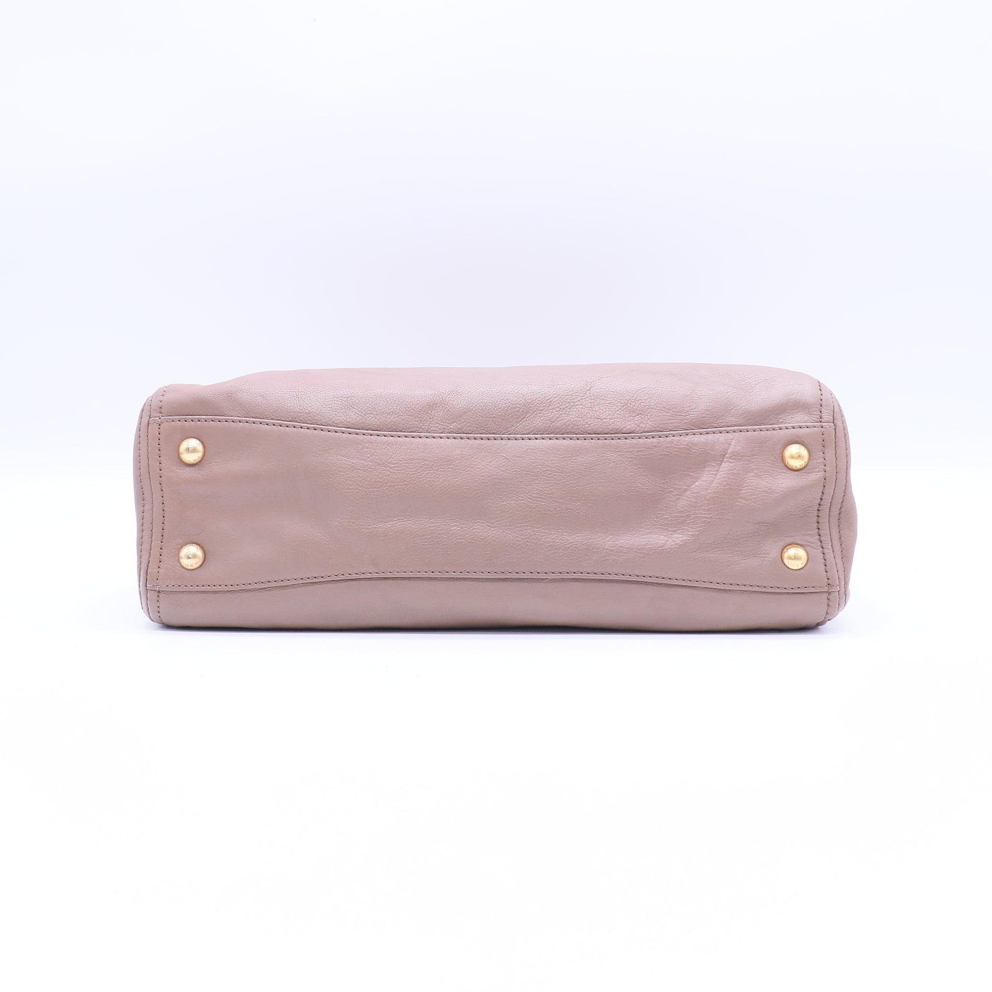 Side Pocket Convertible Tote Vitello Daino B21255