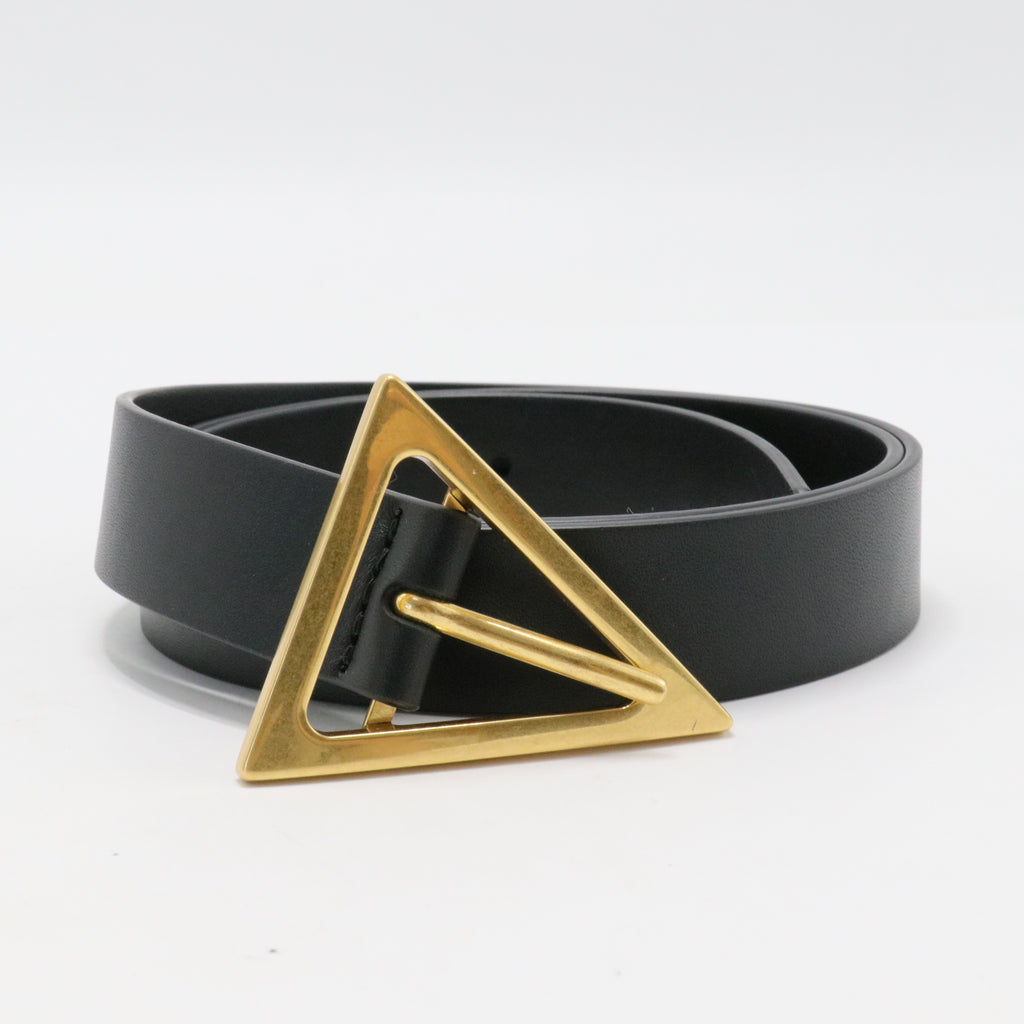 Triangle Leather Belt