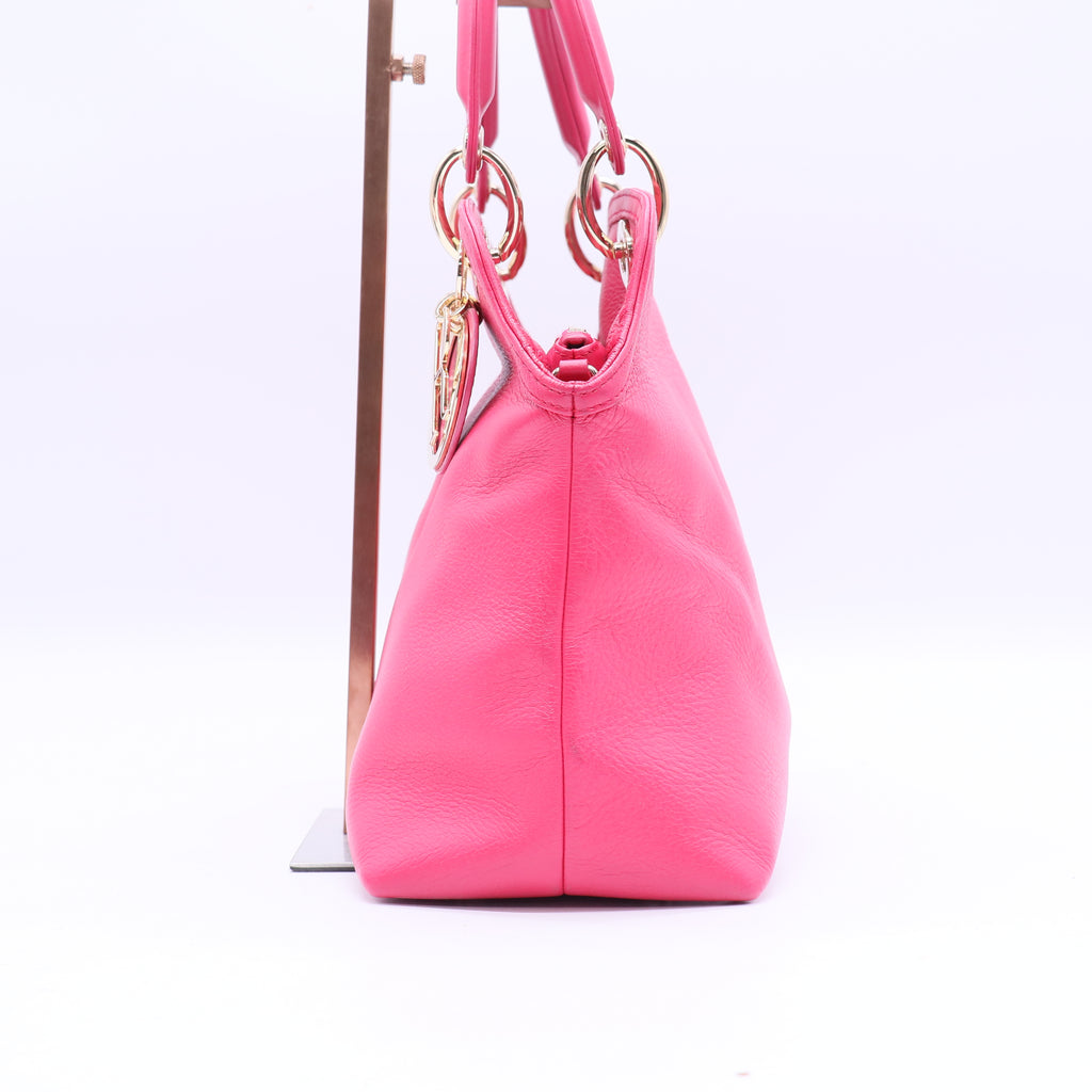 Christian Dior Granville Satchel Leather Medium B21143