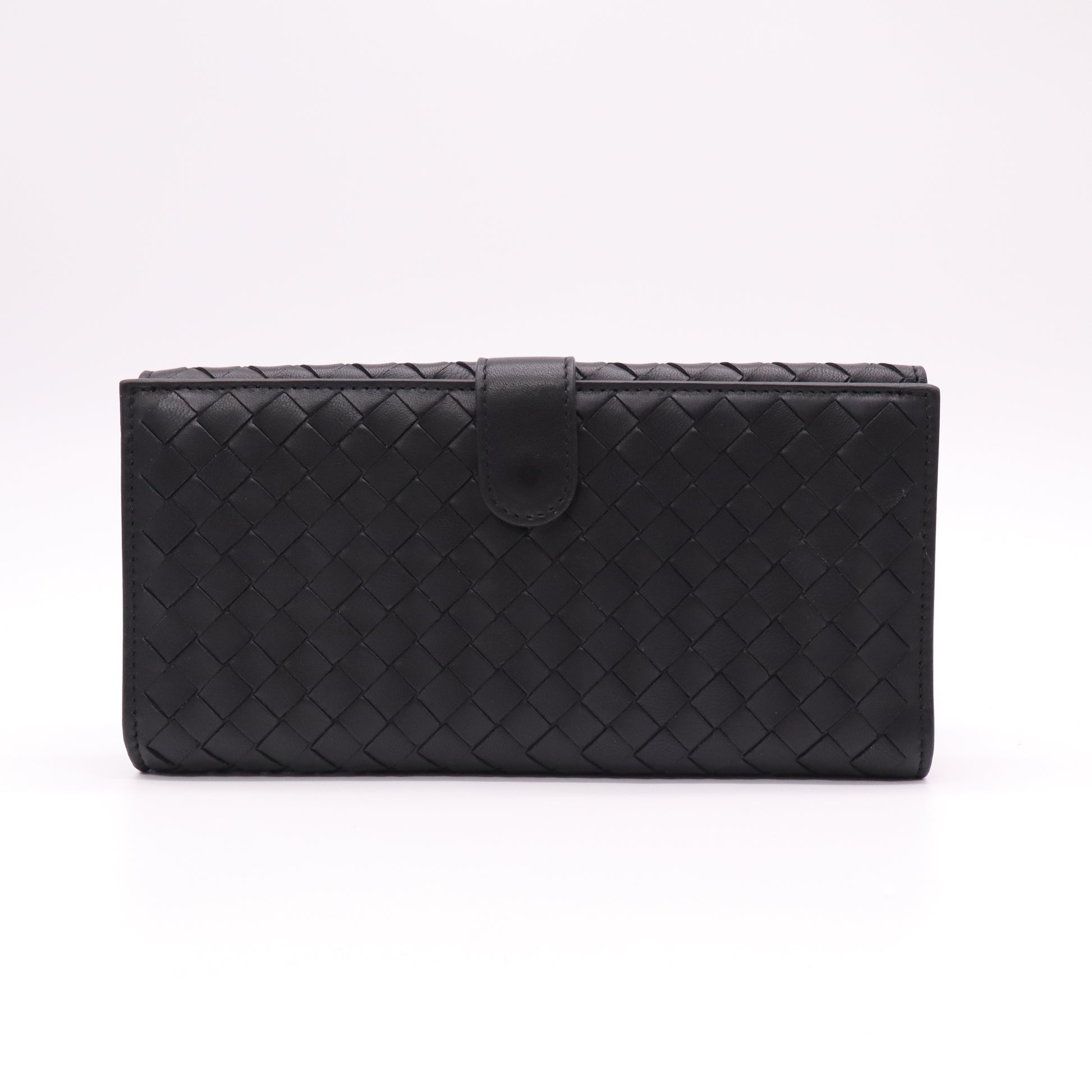 Bottega Veneta Intrecciato Continental Flap Wallet W22265