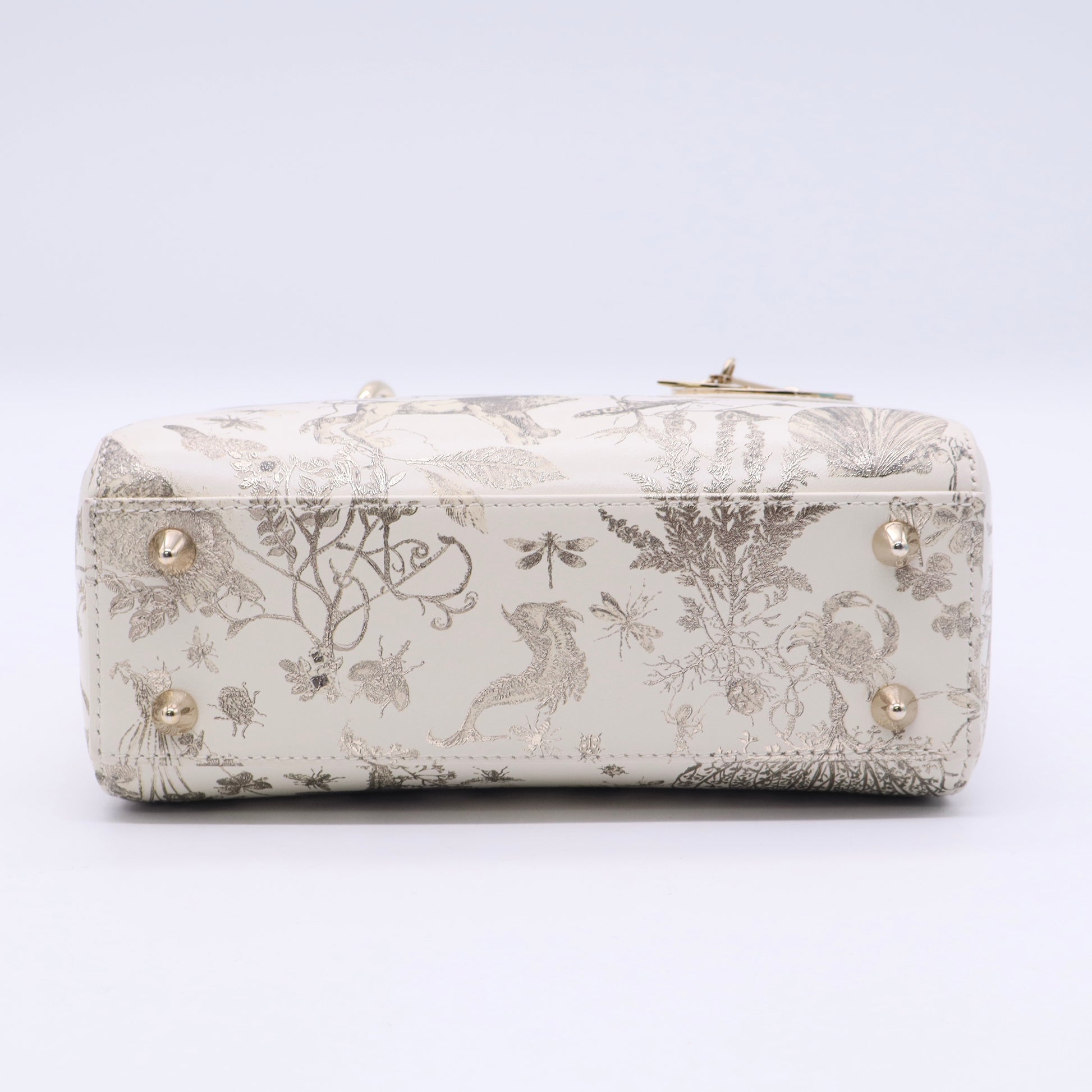 Latte Small Cabinet De Curiosites Lady Dior Bag Twins LDJ3260