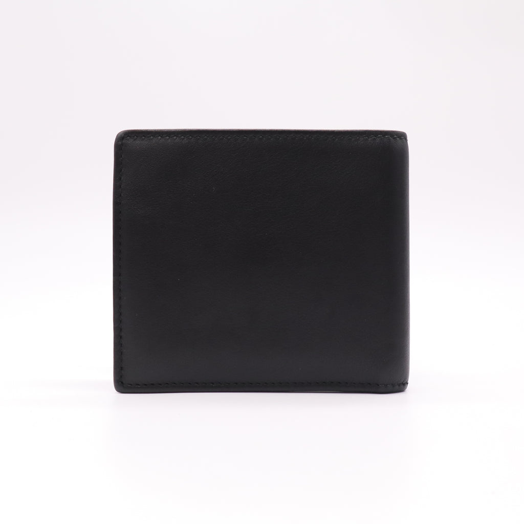 Gucci Smooth Leather Bifold Wallet with Vintage "Made in Italy by Gucci" Script W22266