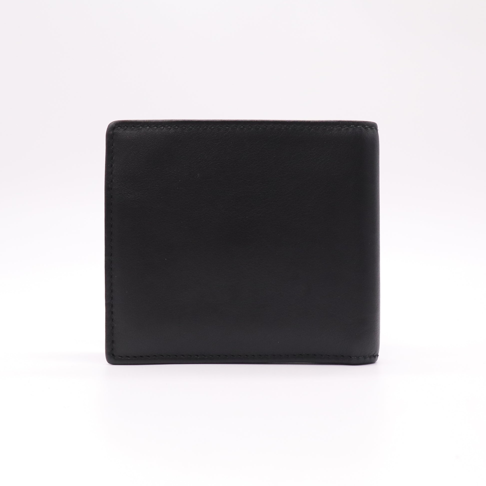 Gucci Smooth Leather Bifold Wallet with Vintage "Made in Italy by Gucci" Script W22266