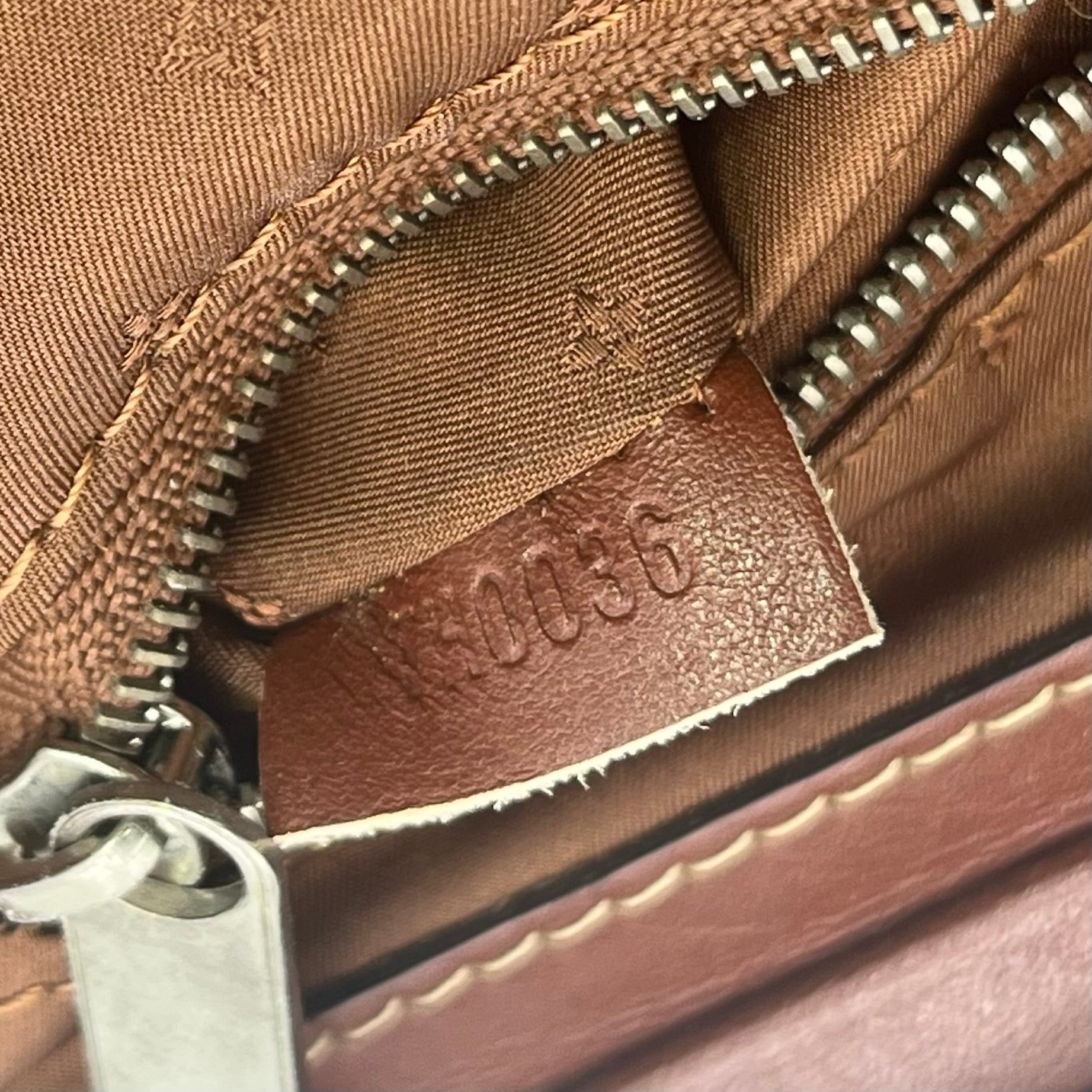 Brown Suhali Leather L'Ingenieux PM Bag twins