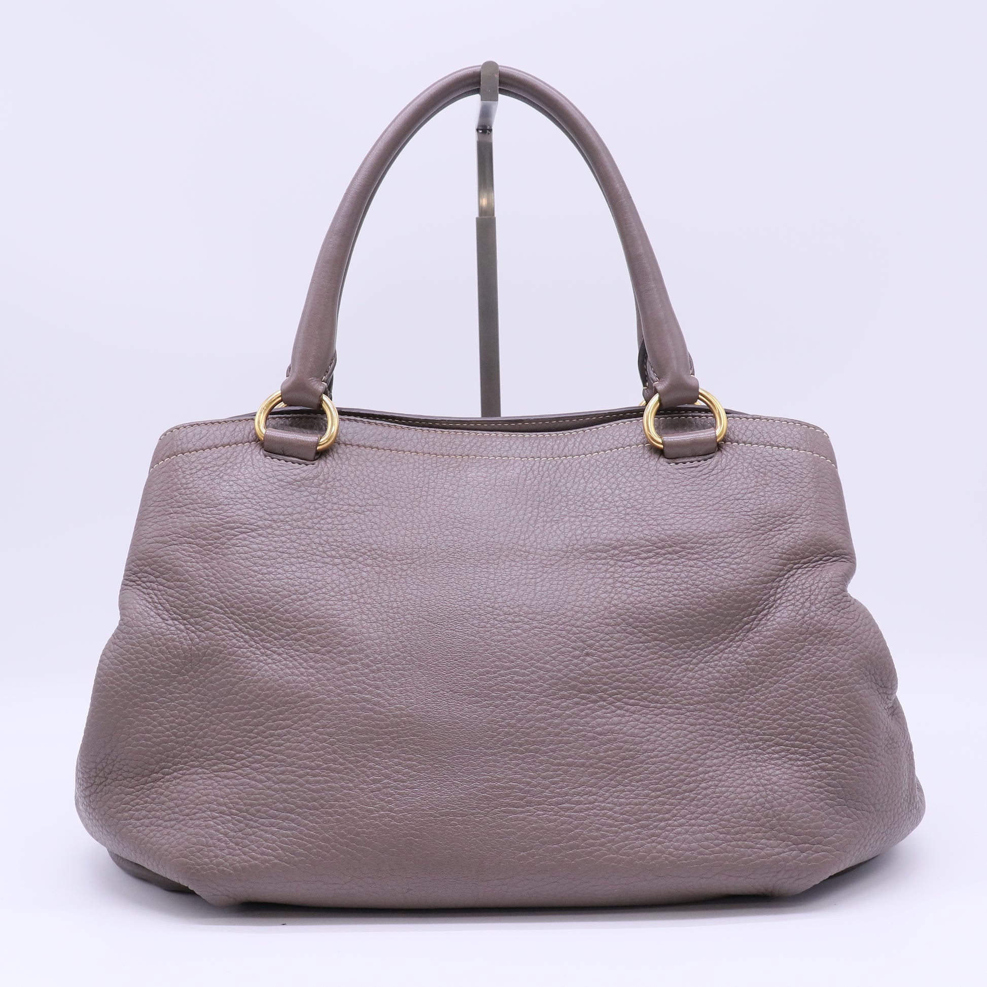 Prada Argilla Vitello Daino Shopping Tote Bag B22750
