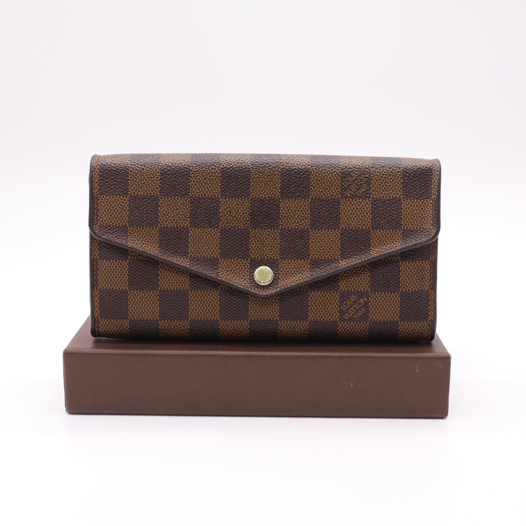 Louis Vuitton Damier Ebene Sarah Wallet W22121