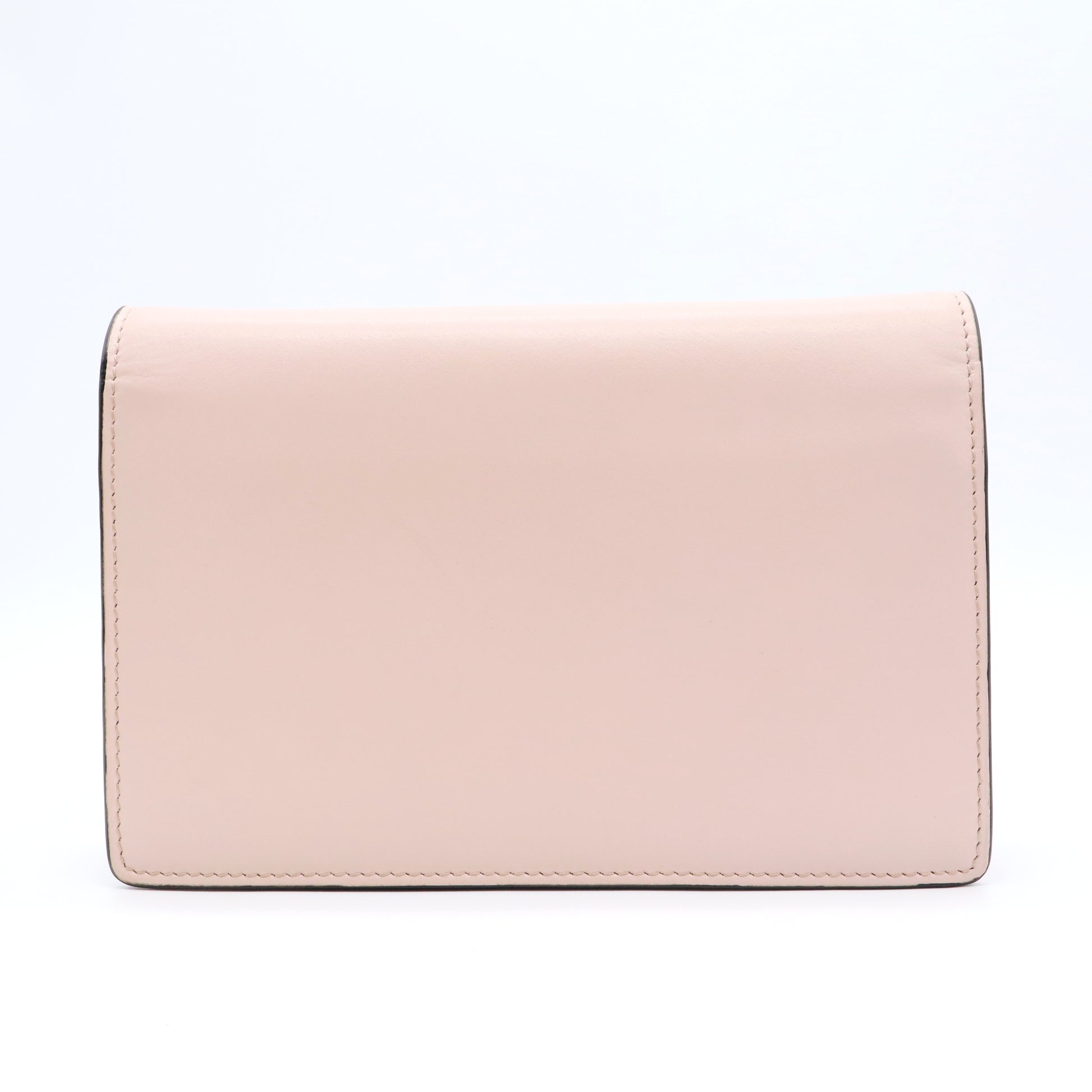 F is Fendi Envelope Wallet on Chain Leather