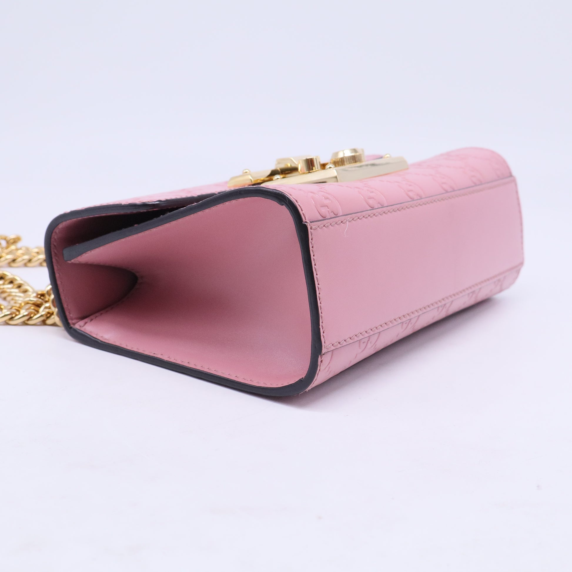 Padlock Shoulder Bag Guccissima Leather Small B20515