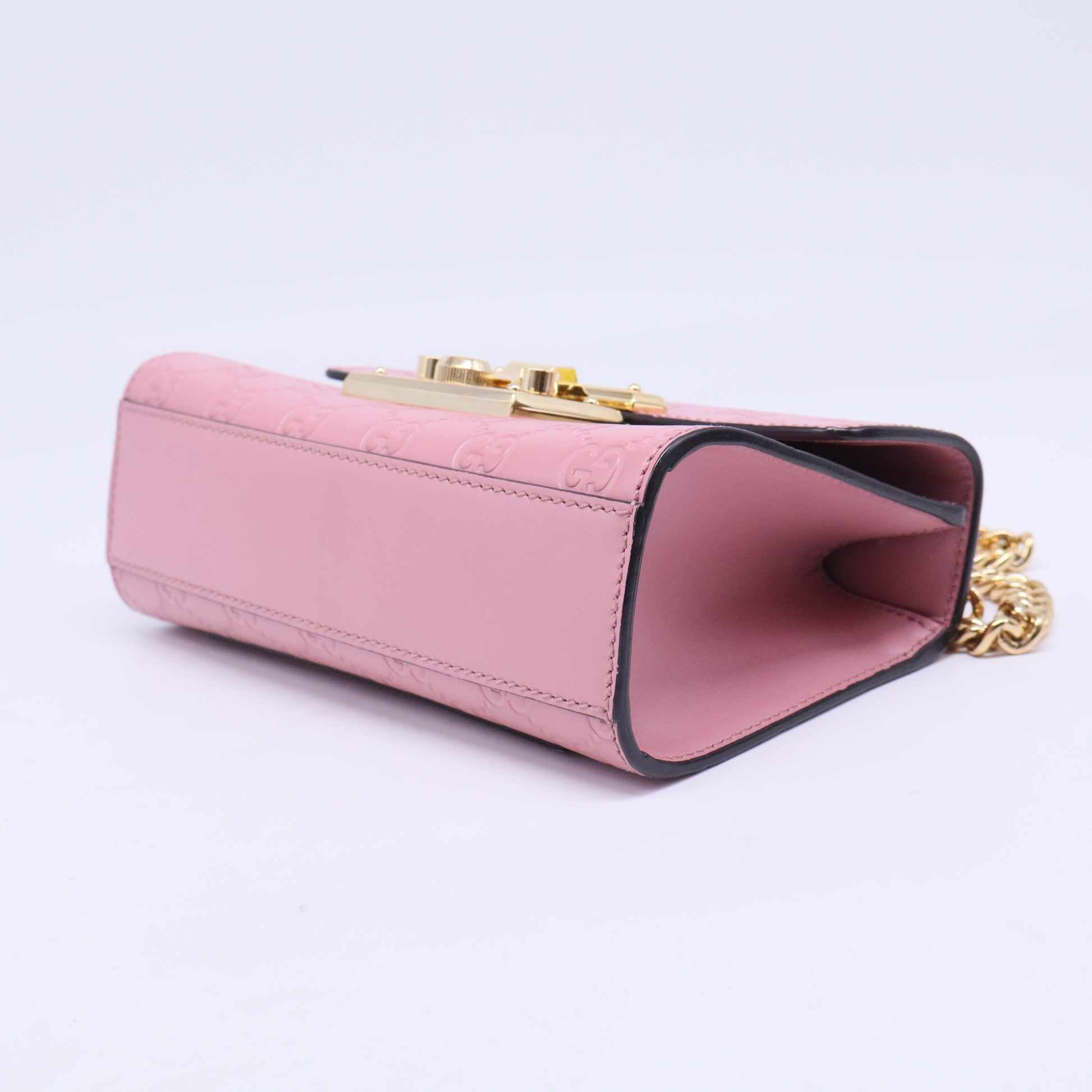 Padlock Shoulder Bag Guccissima Leather Small B20515