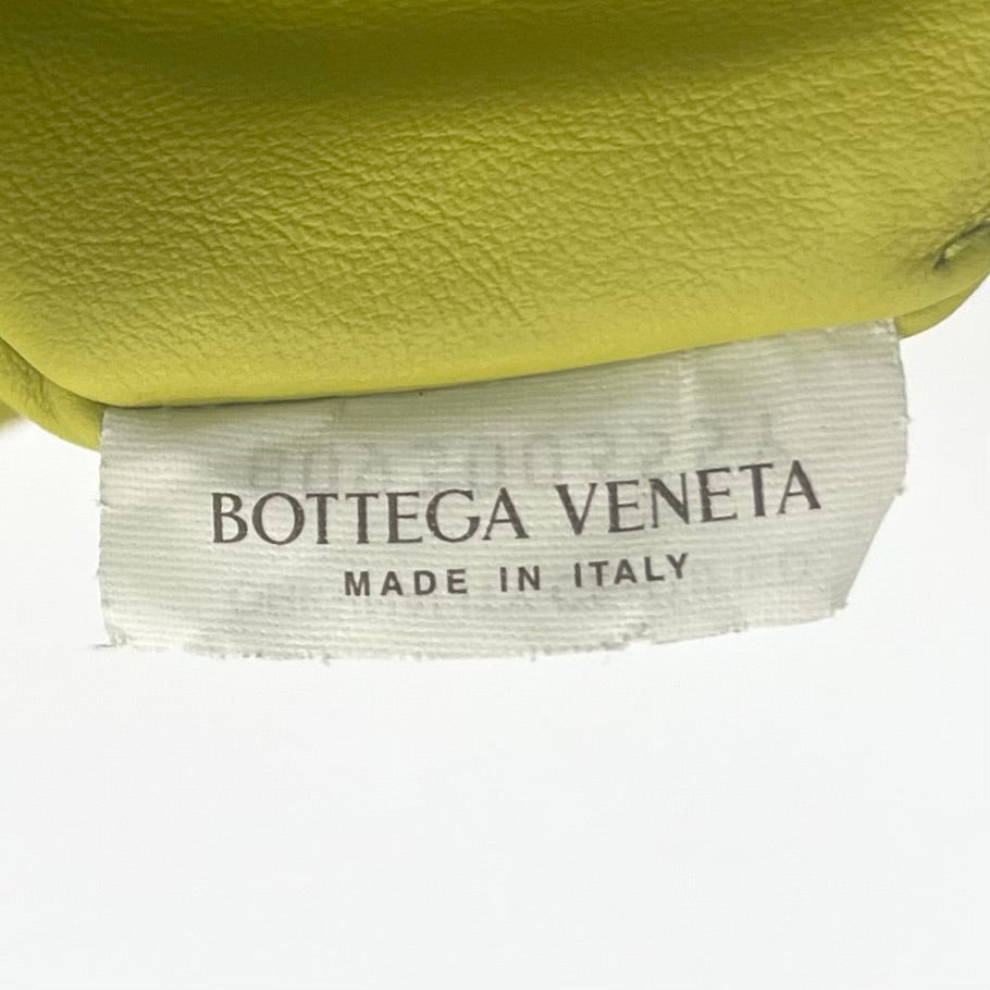 Nappa Intrecciato Mini Jodie Kiwi twins