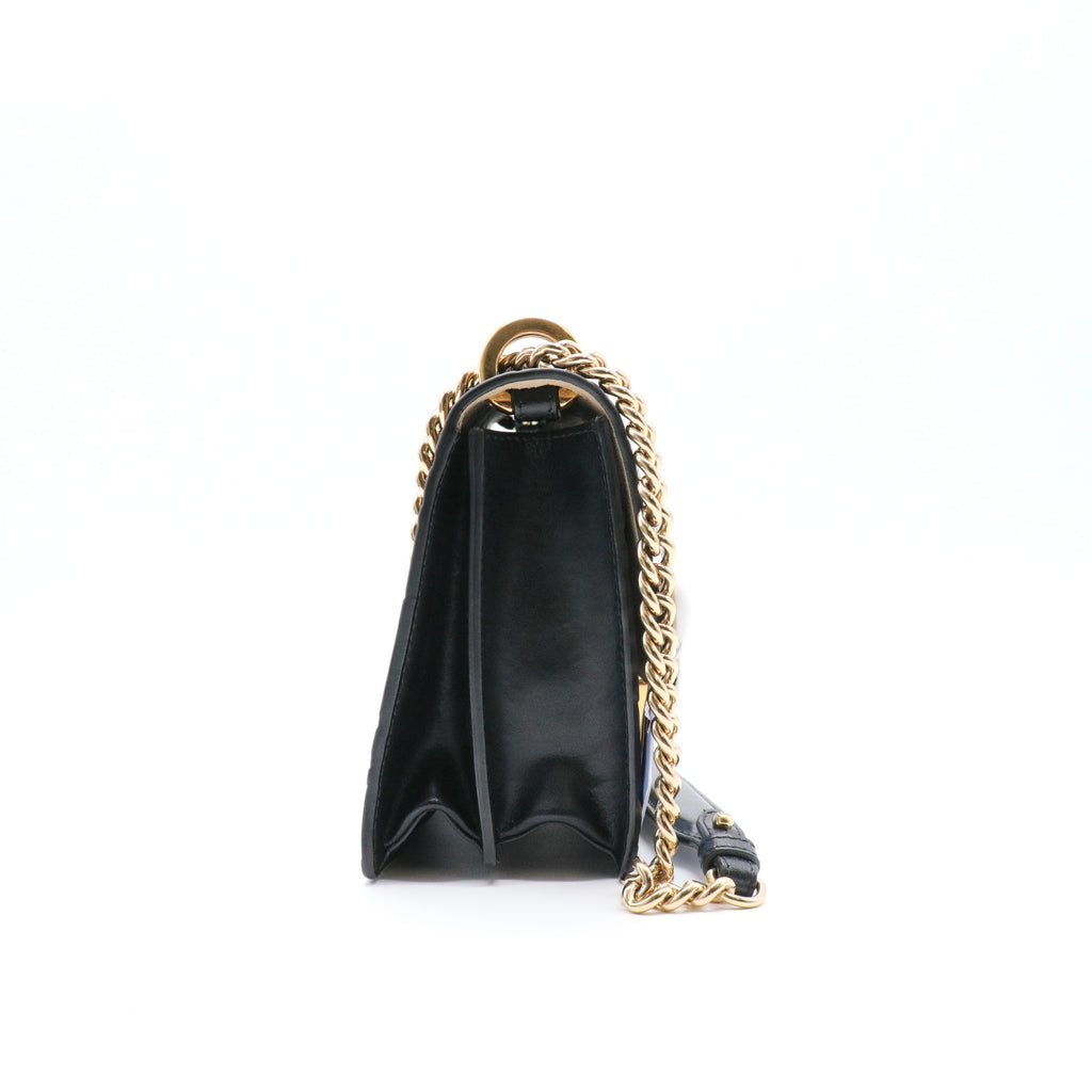 Vitello Liberty Bi-Color FF 1974 Embossed Small Kan U Shoulder Bag