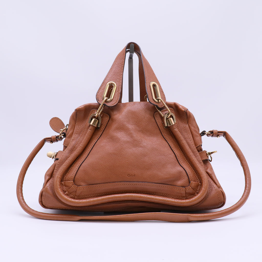 Paraty Military Top Handle Bag Leather Medium B21240