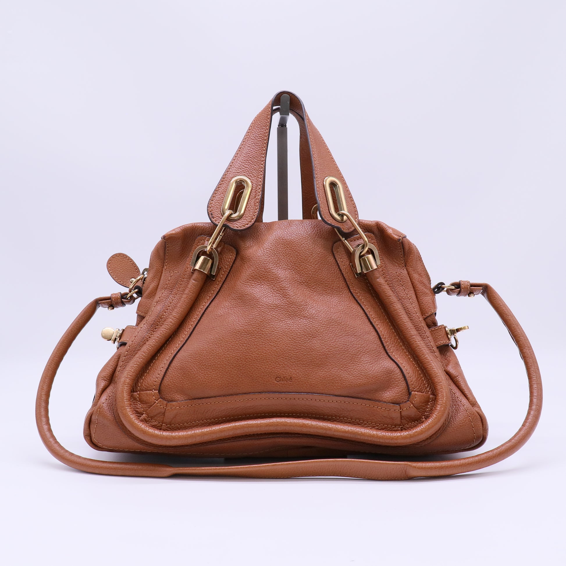 Paraty Military Top Handle Bag Leather Medium B21240