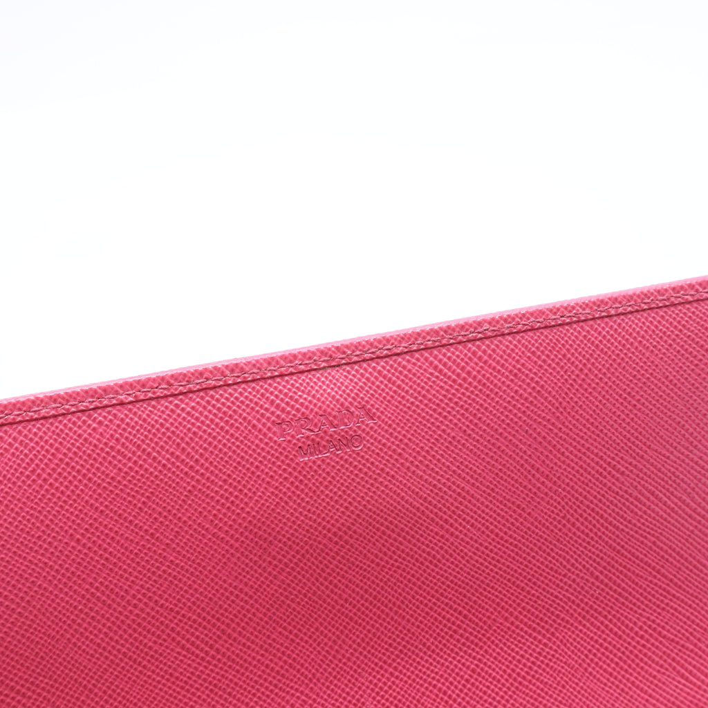 Saffiano Leather Clutch W10917