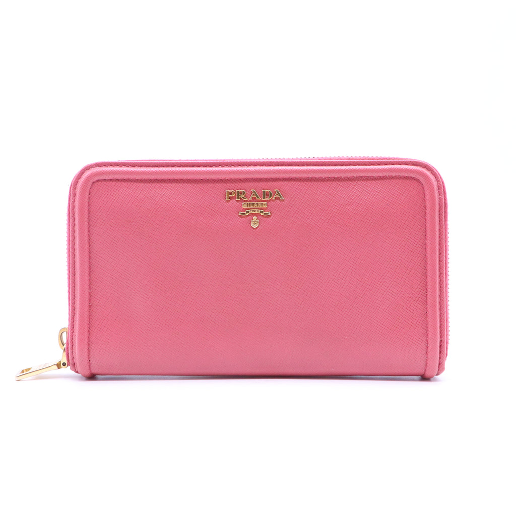 Saffiano Lux Leather Continental Wallet W21019