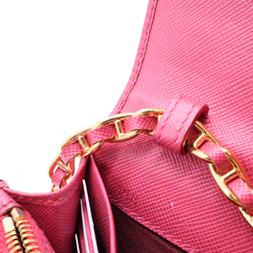 Saffiano Leather Clutch W10917